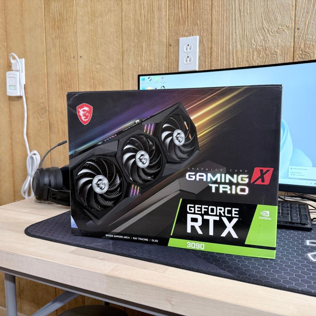 Gigabyte GeForce Gaming X Trio RTX 3090 24GB - With box and Support Bracket