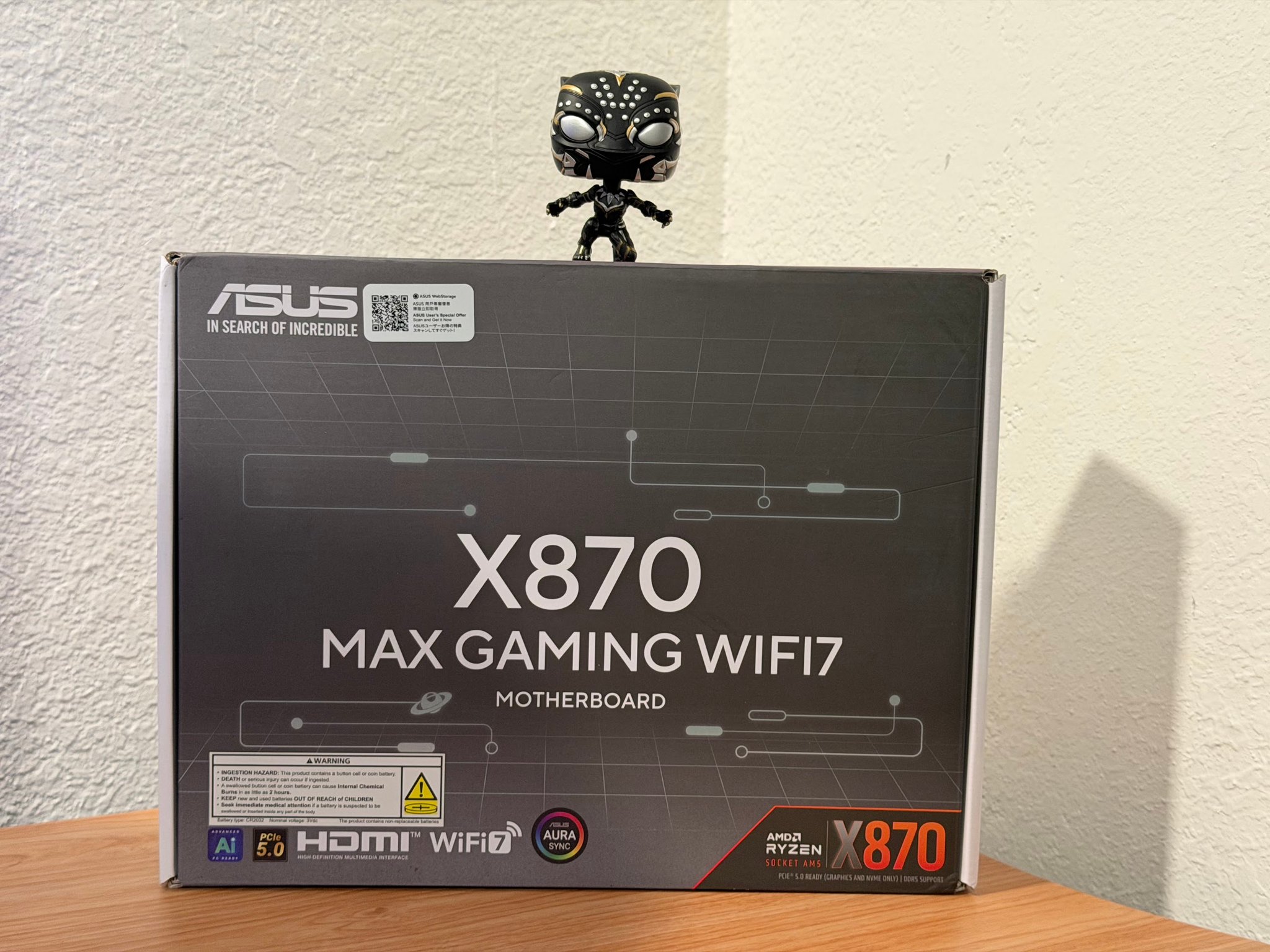 ASUS PRIME X870-P WIFI AMD AM5 X870 ATX motherboard