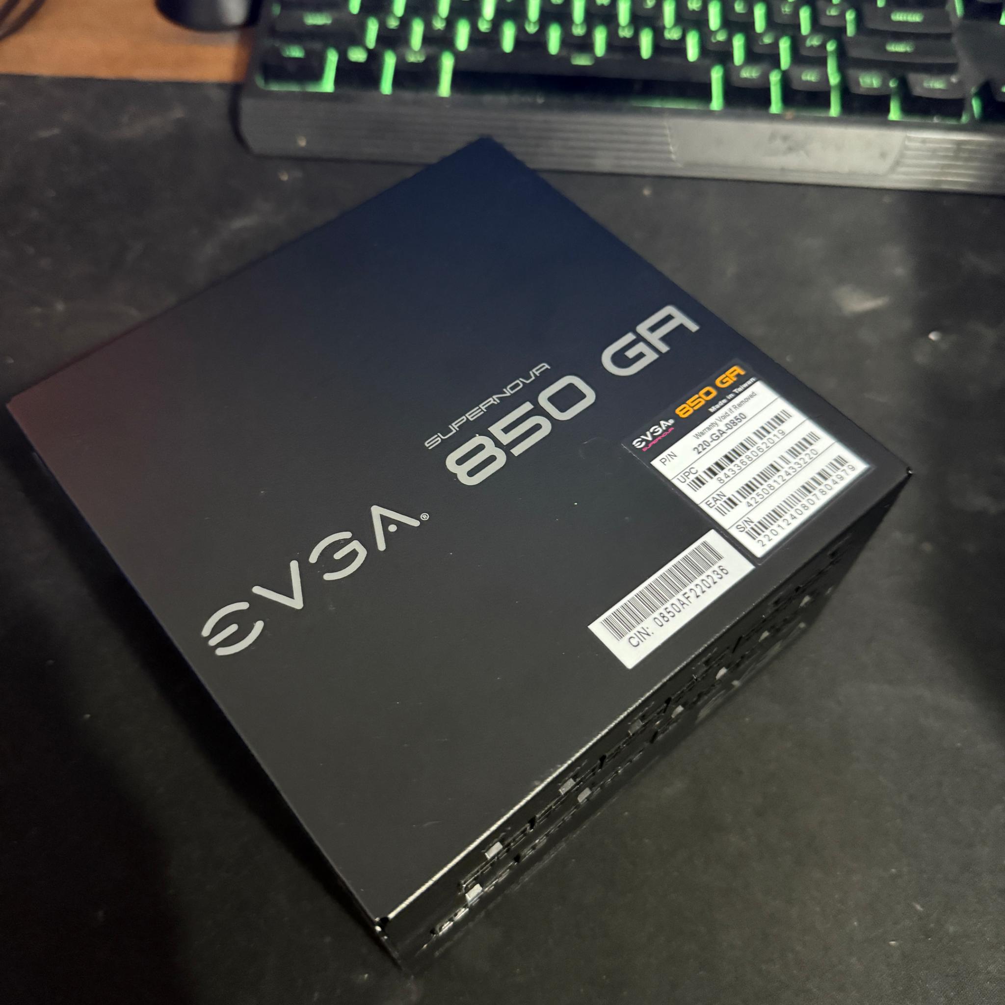 EVGA Supernova 850W Gold PSU