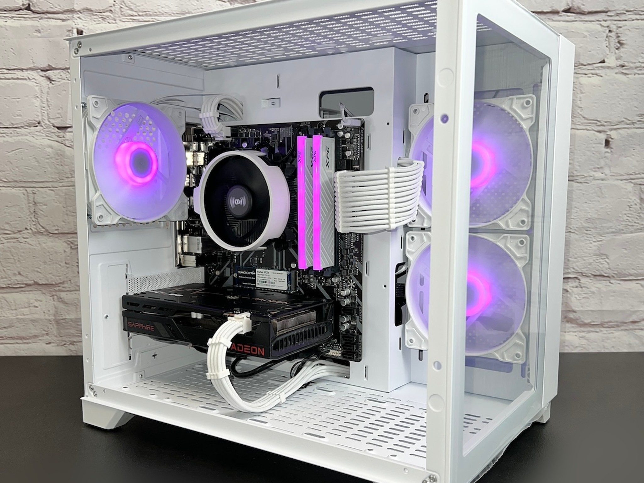 Ryzen 5 3600 RX 6600 16GB RAM 1TB M.2 Wifi 5 Bluetooth Window 10 Gaming PC