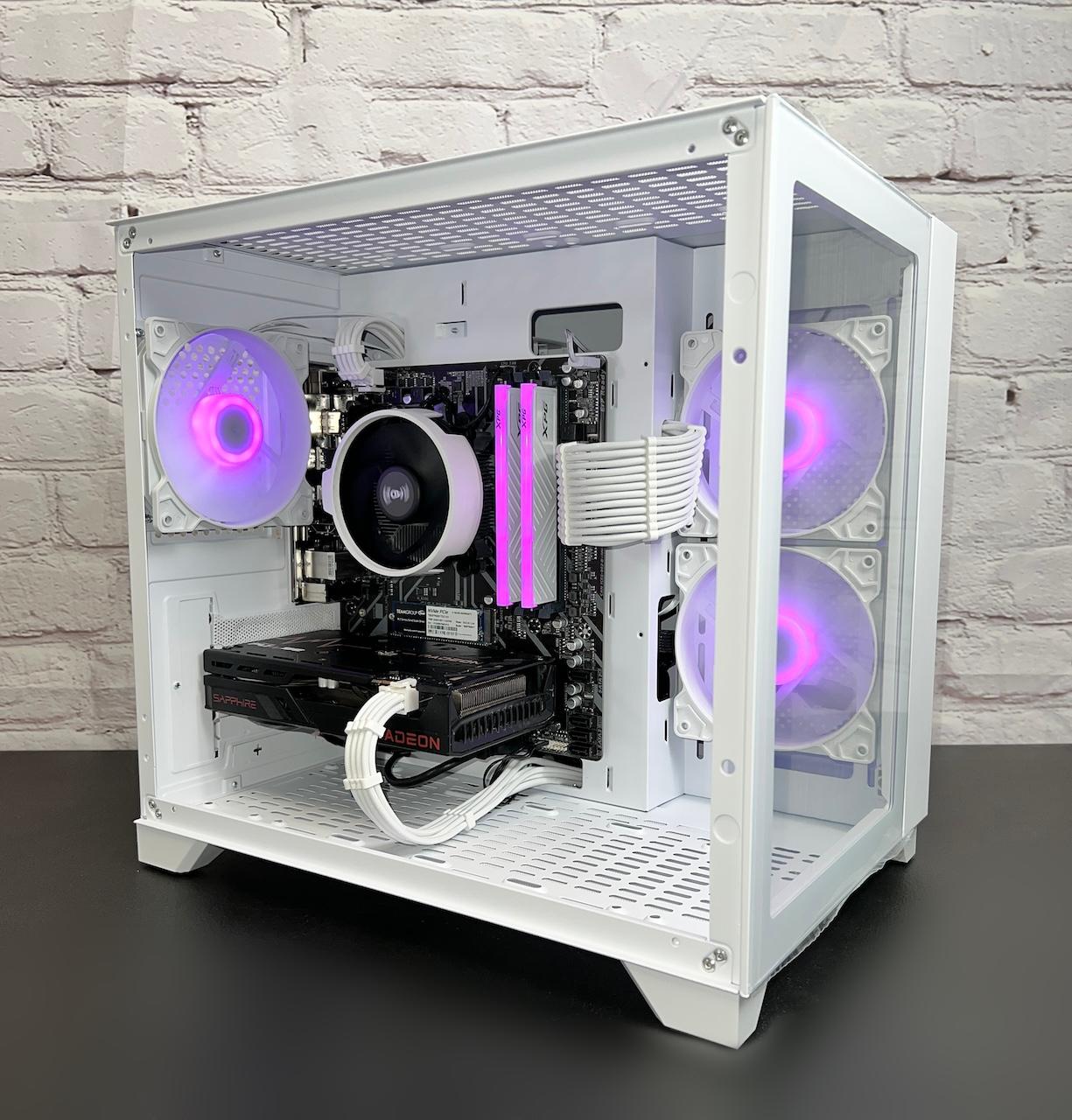 Ryzen 5 3600 RX 6600 16GB RAM 1TB M.2 Wifi 5 Bluetooth Window 10 Gaming PC