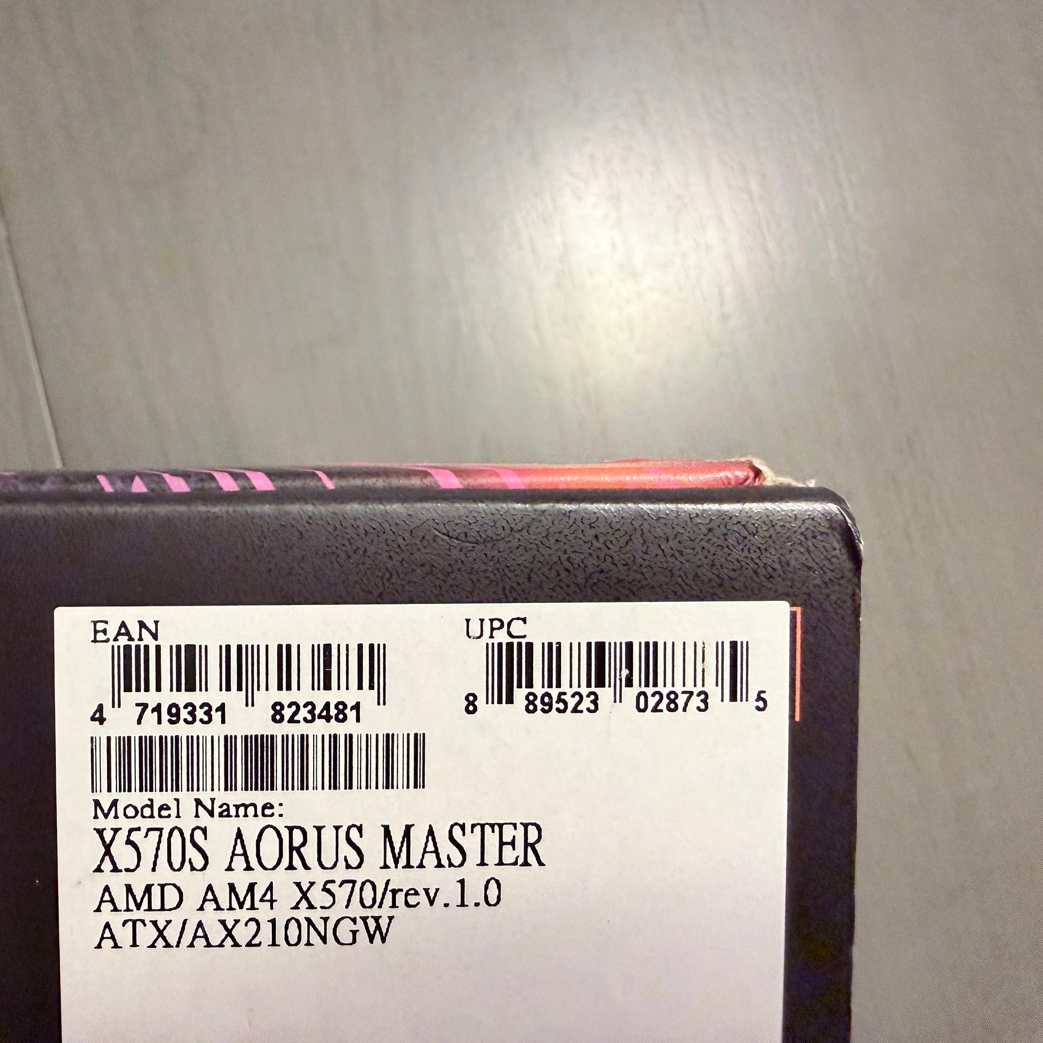 Extreme X570 Board - GIGABYTE X570 AORUS MASTER