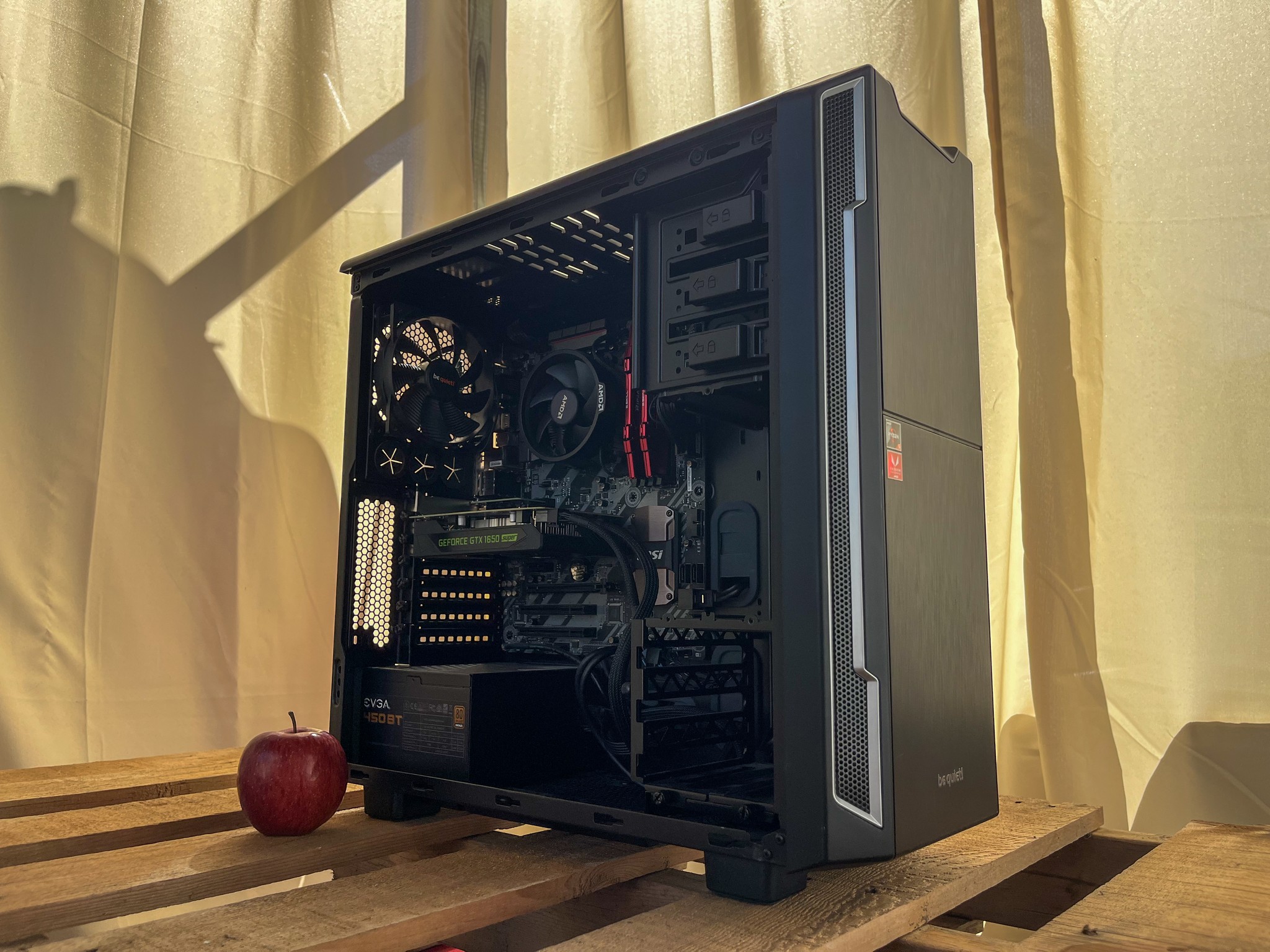 Stealth Black Gaming PC: GTX 1650 Super | Ryzen 5 3600