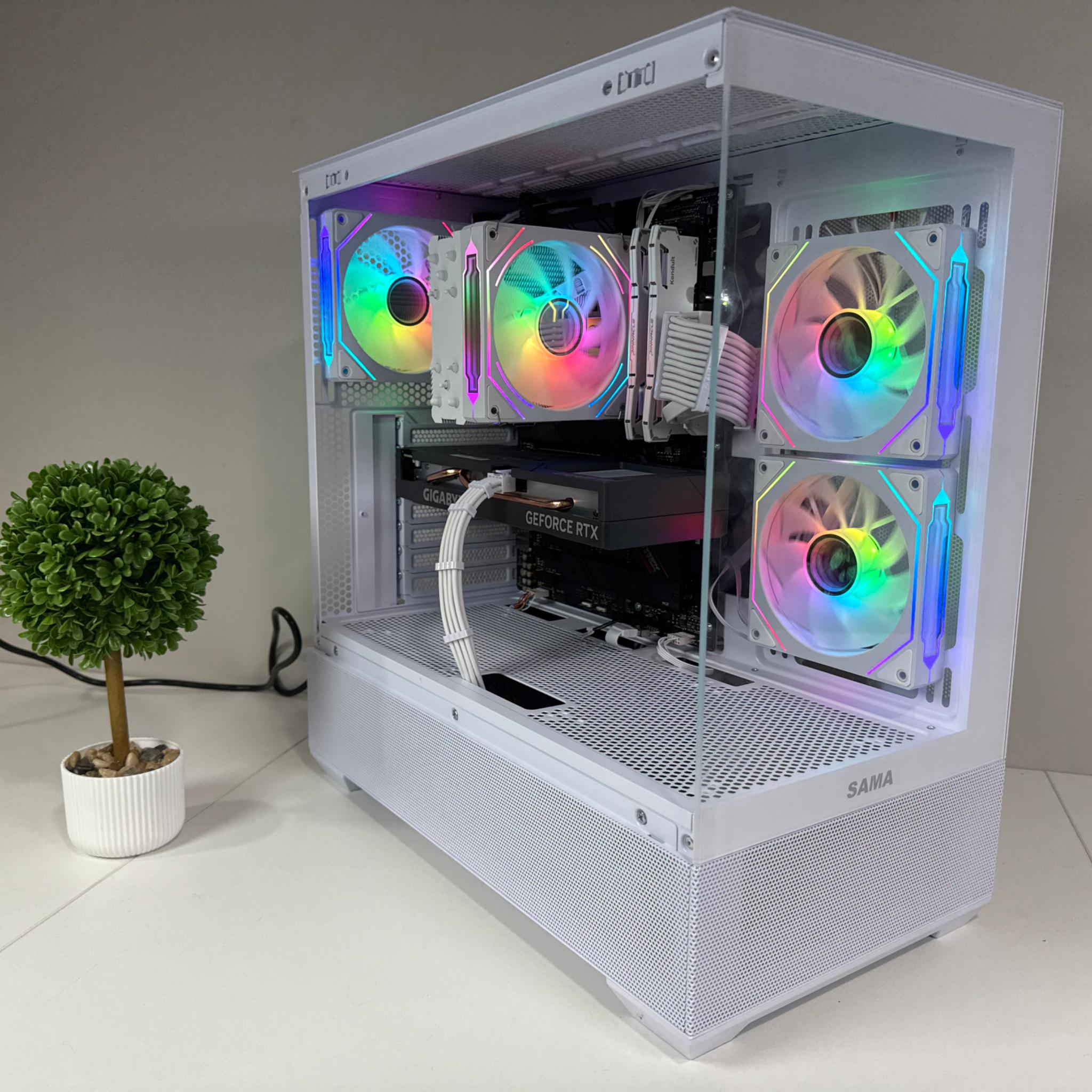 RTX 4060 | Ryzen 7 5700 X | 32GB DDR4 | 1TB SSD | 650W Gold PSU | ARGB Fans | Windows 11 PRO