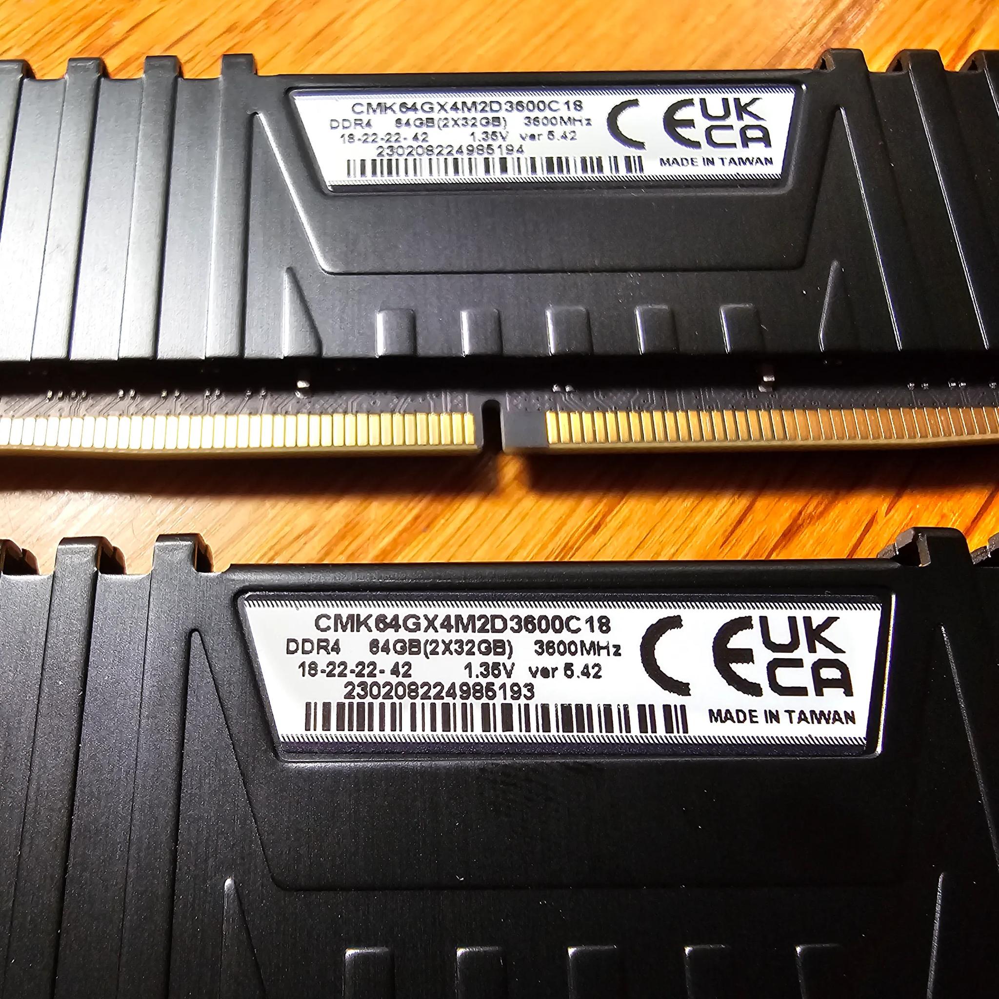 Corsair Vengeance LPX DDR4 Ram 64GB 2x32GB 3600MHz CL18