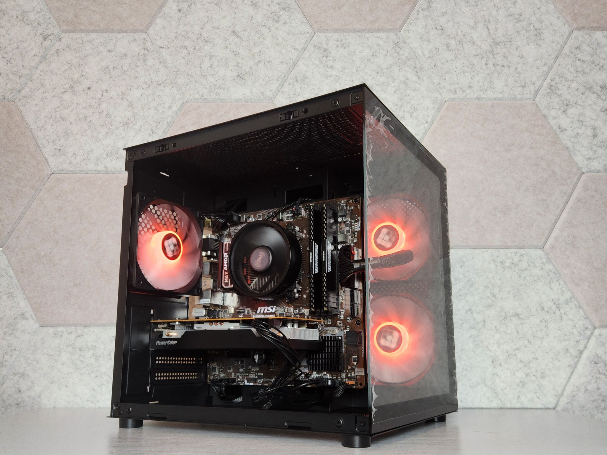 🔴⚫AMD Gaming PC | RX 6600 8GB | Ryzen 5 3600 | 16GB RAM | 1TB NVMe SSD | FREE SHIPPING | WIFI/BT