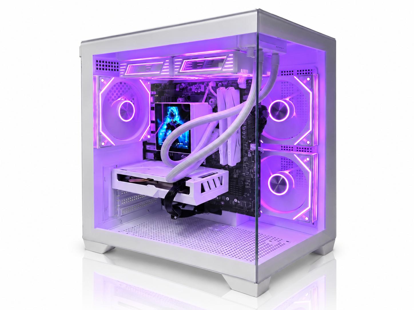 RTX 4060 Gaming PC | Ryzen 5 5500 | 16GB RAM | 1TB NVMe | CUBEX 4" LCD AIO