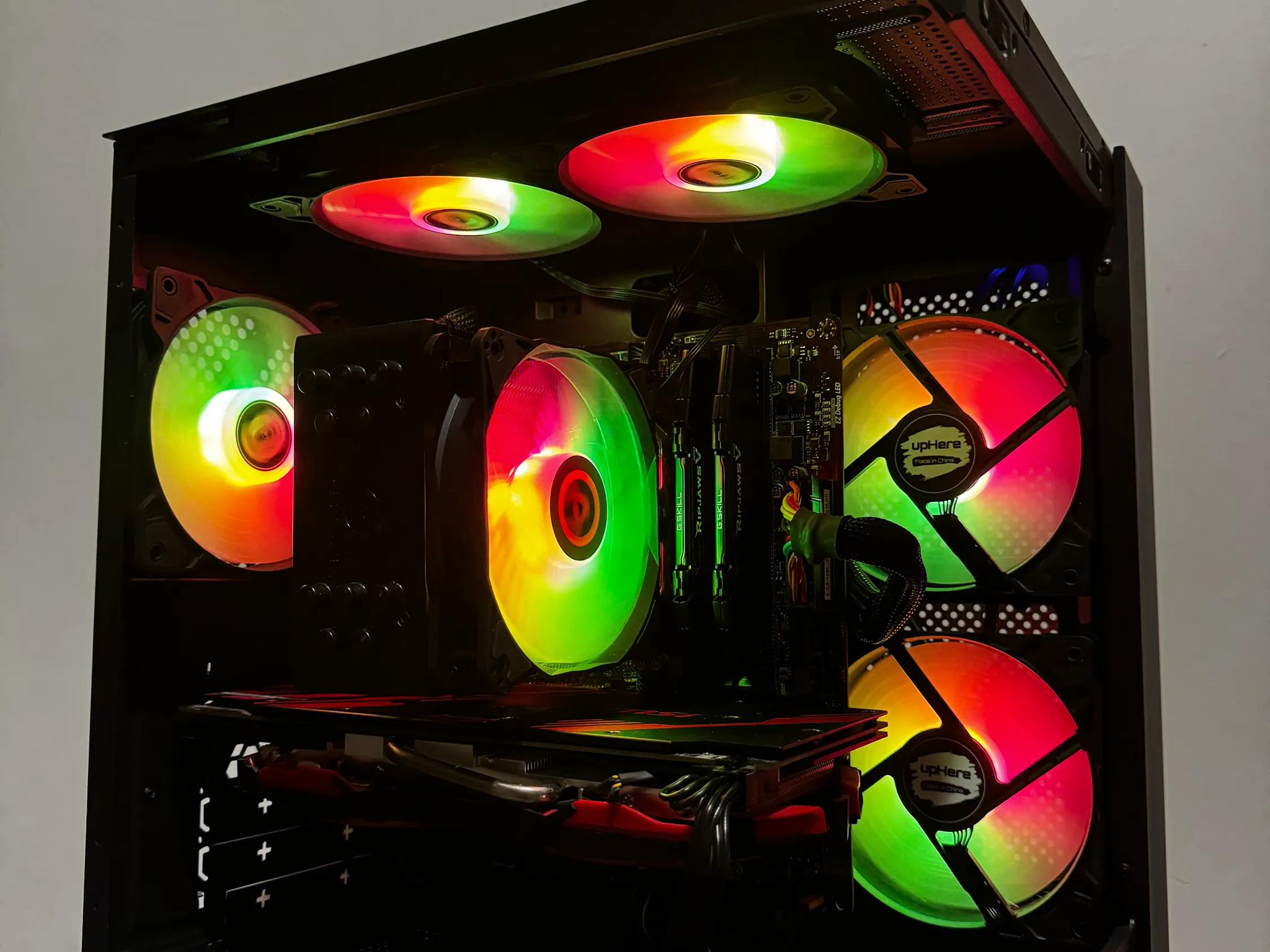 Budget Gaming PC (Ryzen 5 + RX 580 + 16gb of ram)