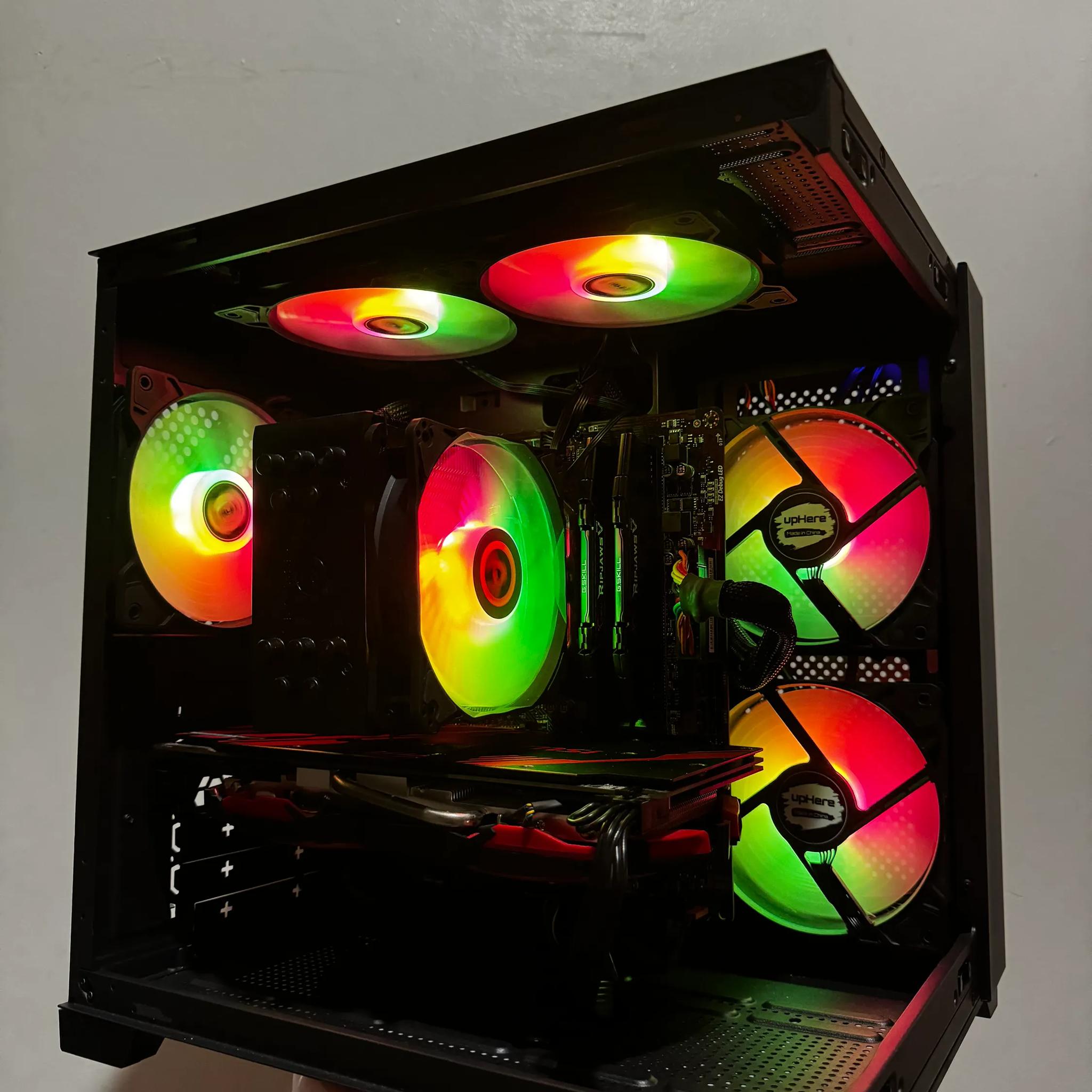 Budget Gaming PC (Ryzen 5 + RX 580 + 16gb of ram)