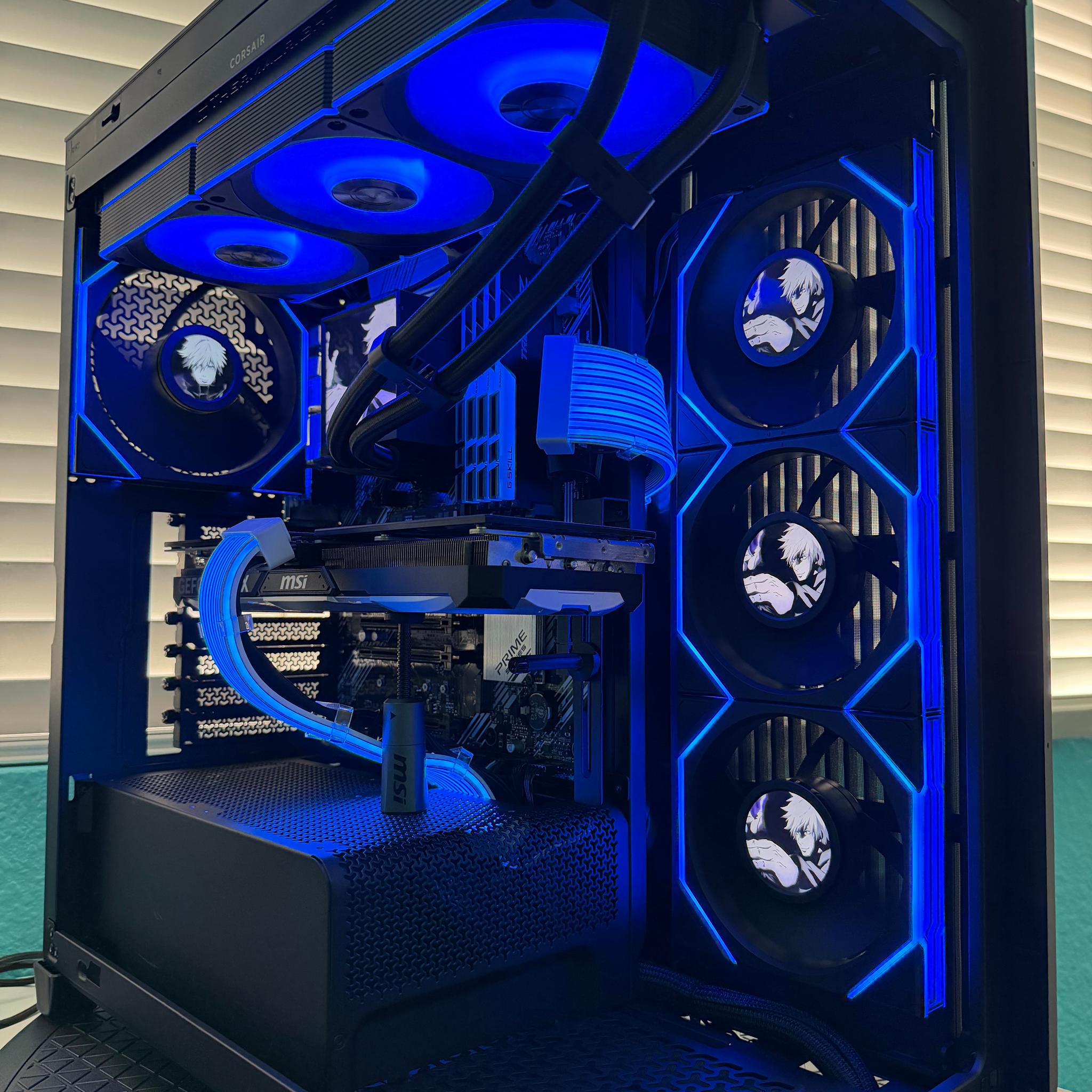 🎮 CUSTOM SHOWCASE GAMING PC | RTX 4070 + RYZEN 5 5600X3D