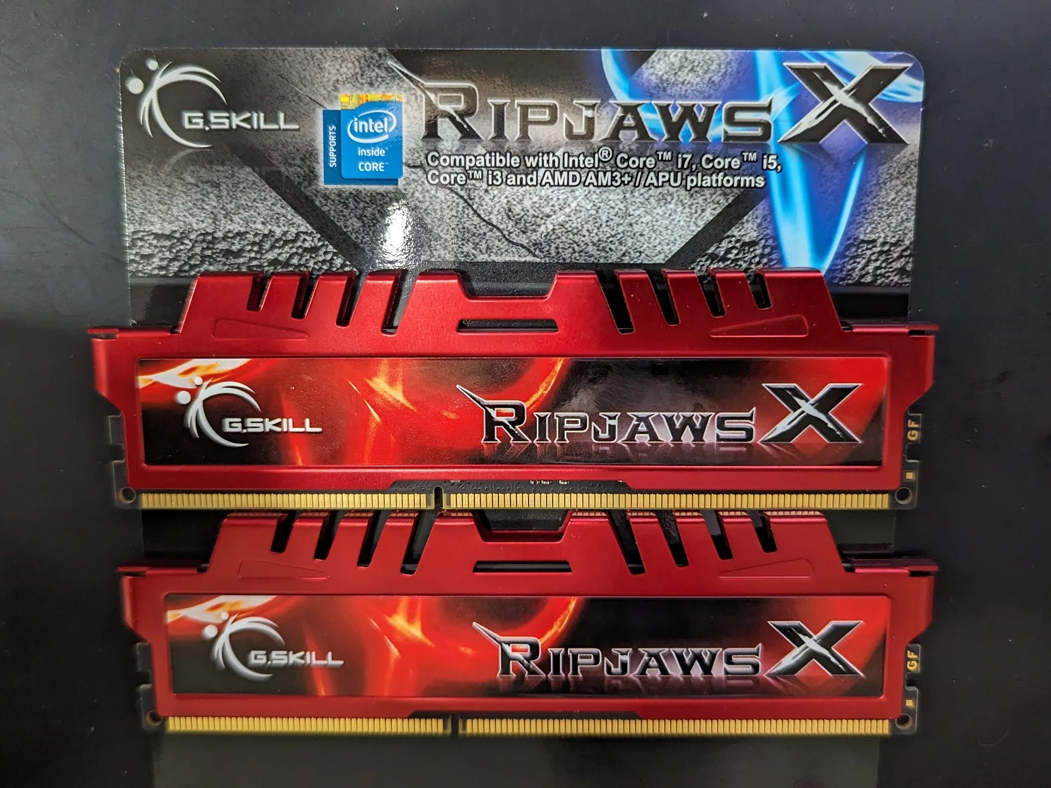 G.SKILL Ripjaws X DDR3-1866 PC3-14900 4096MVx2 Desktop Memory