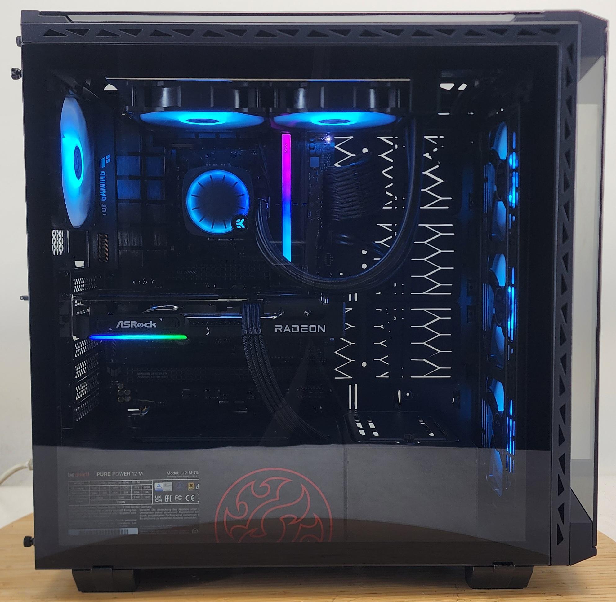 Gaming PC Ryzen 5 7600X 16GB RAM 1TB SSD RX 9060 XT 16GB Windows 11 Computer