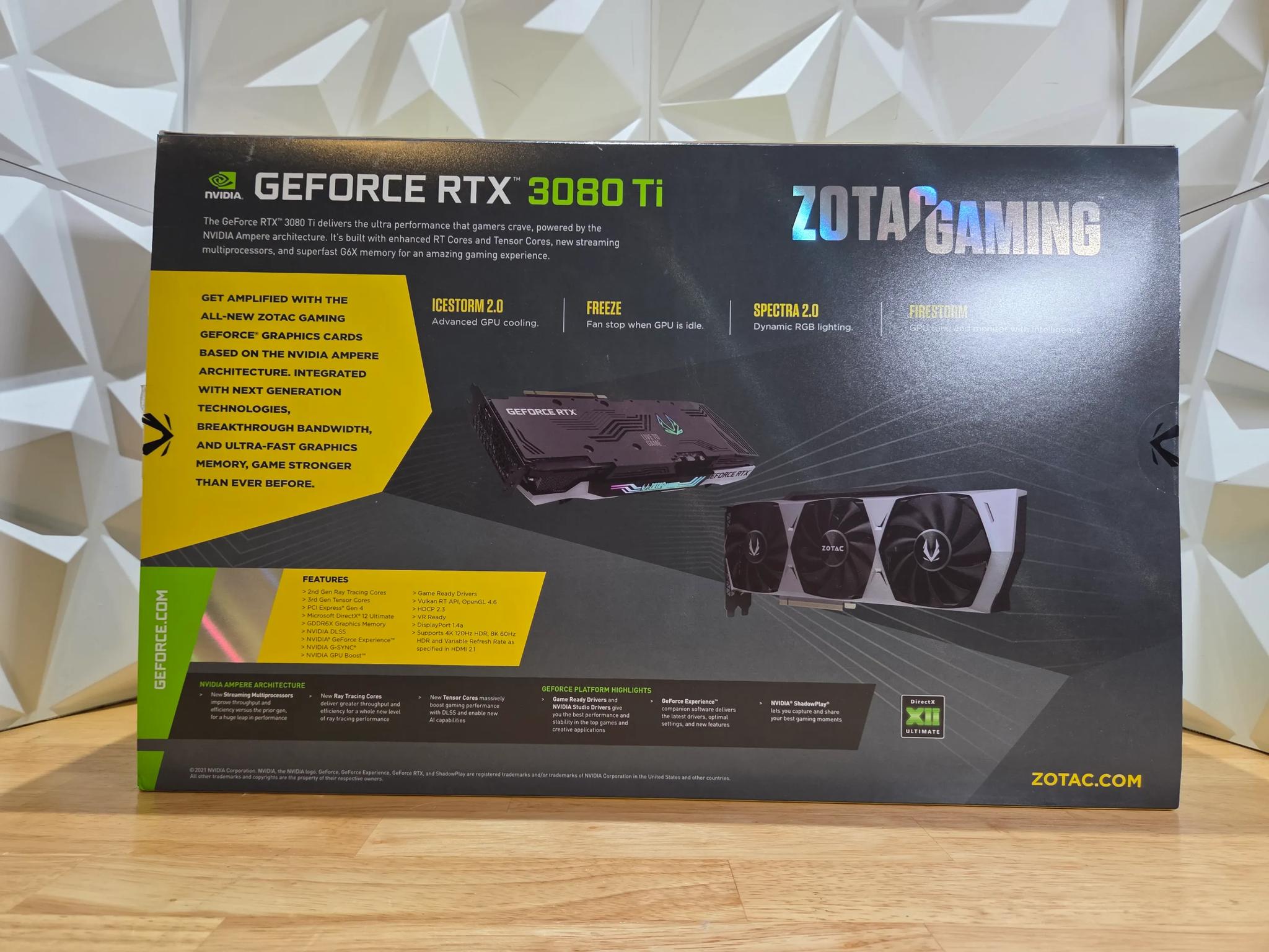 Zotac Trinity 3080 TI 12GB (Mint)