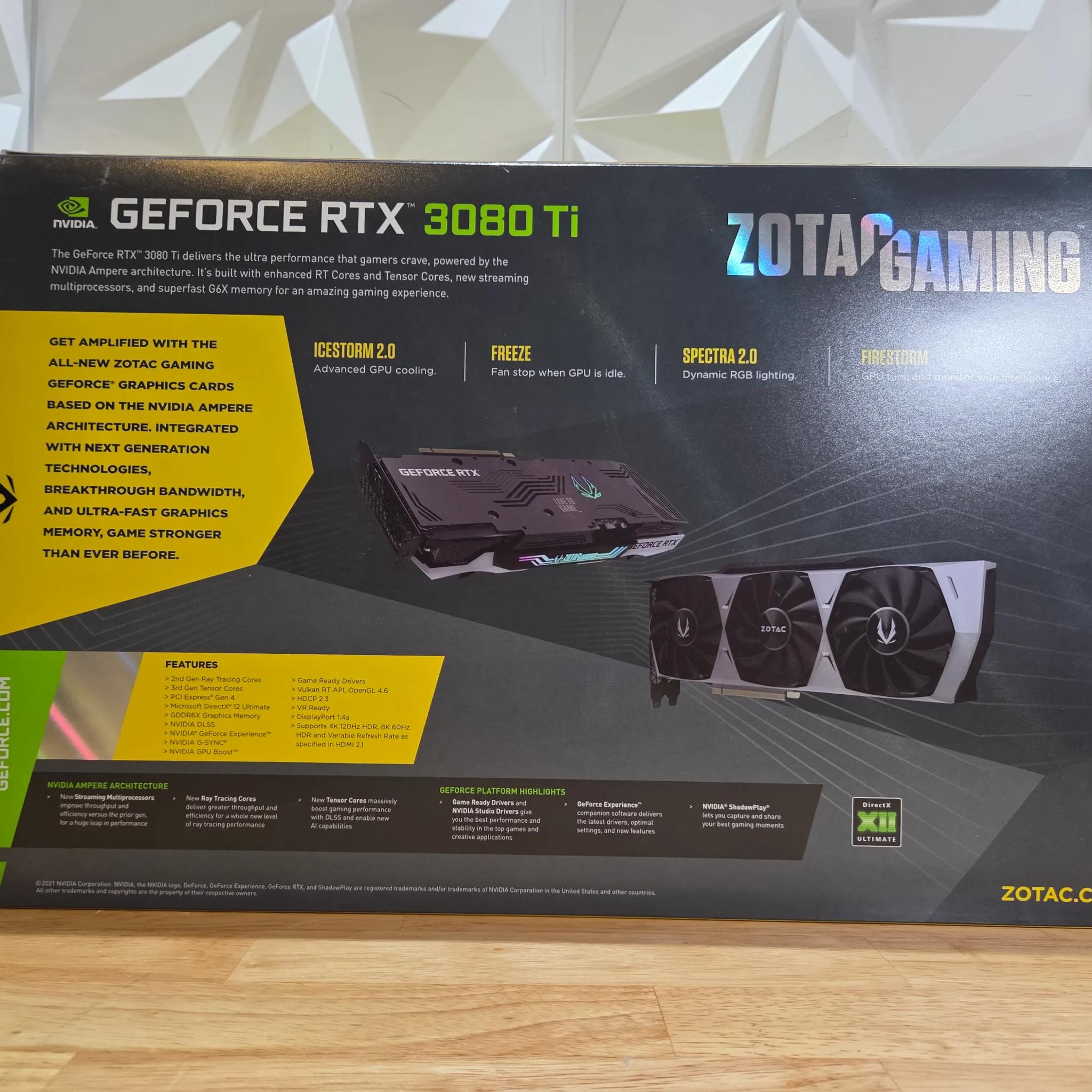 Zotac Trinity 3080 TI 12GB (Mint)