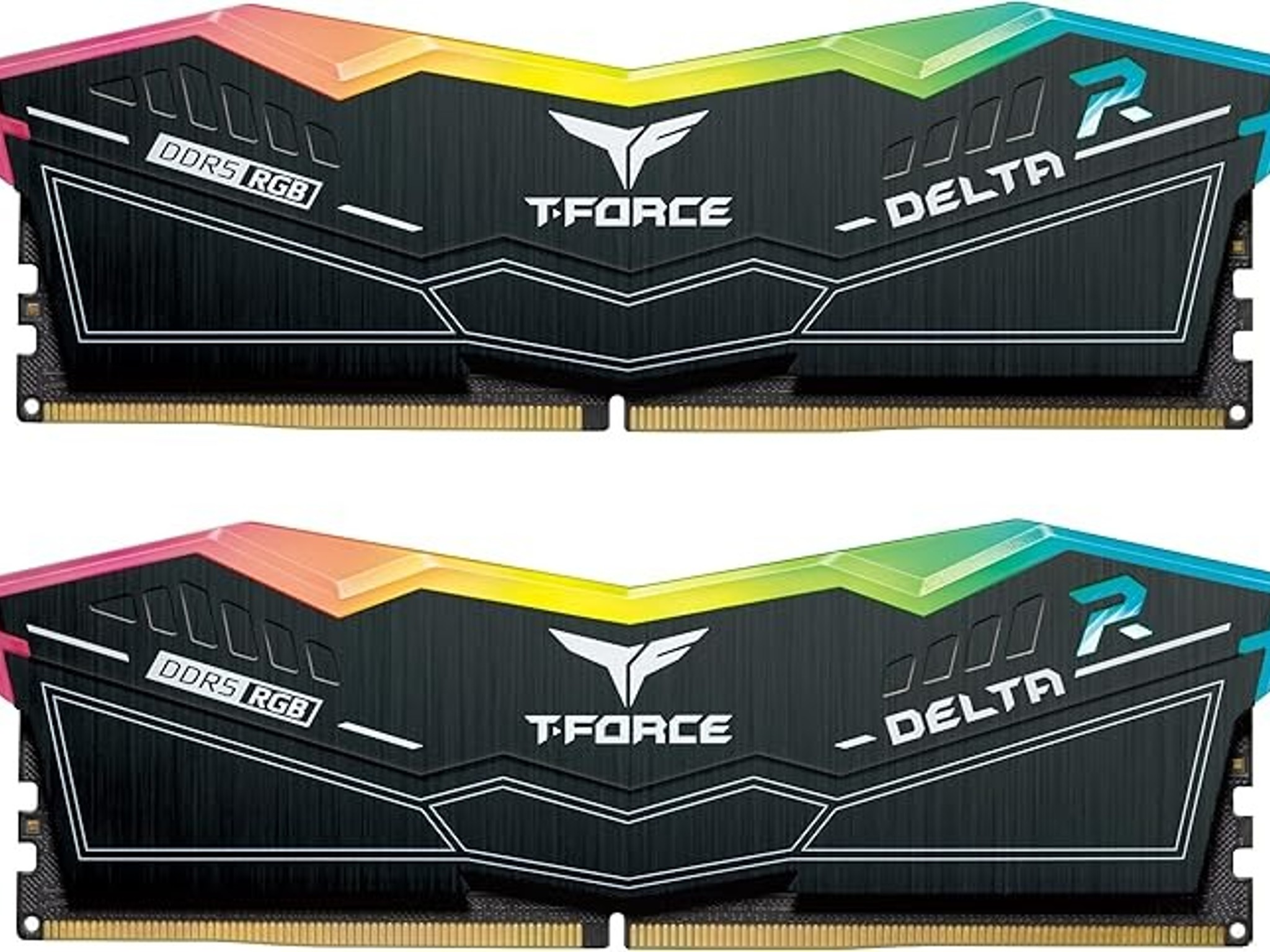 TEAMGROUP T-FORCE DELTA RGB DDR5 Ram 32GB (2x16GB) 6000MHz CL30-36-36-76 (Intel XMP 3.0, AMD EXPO)