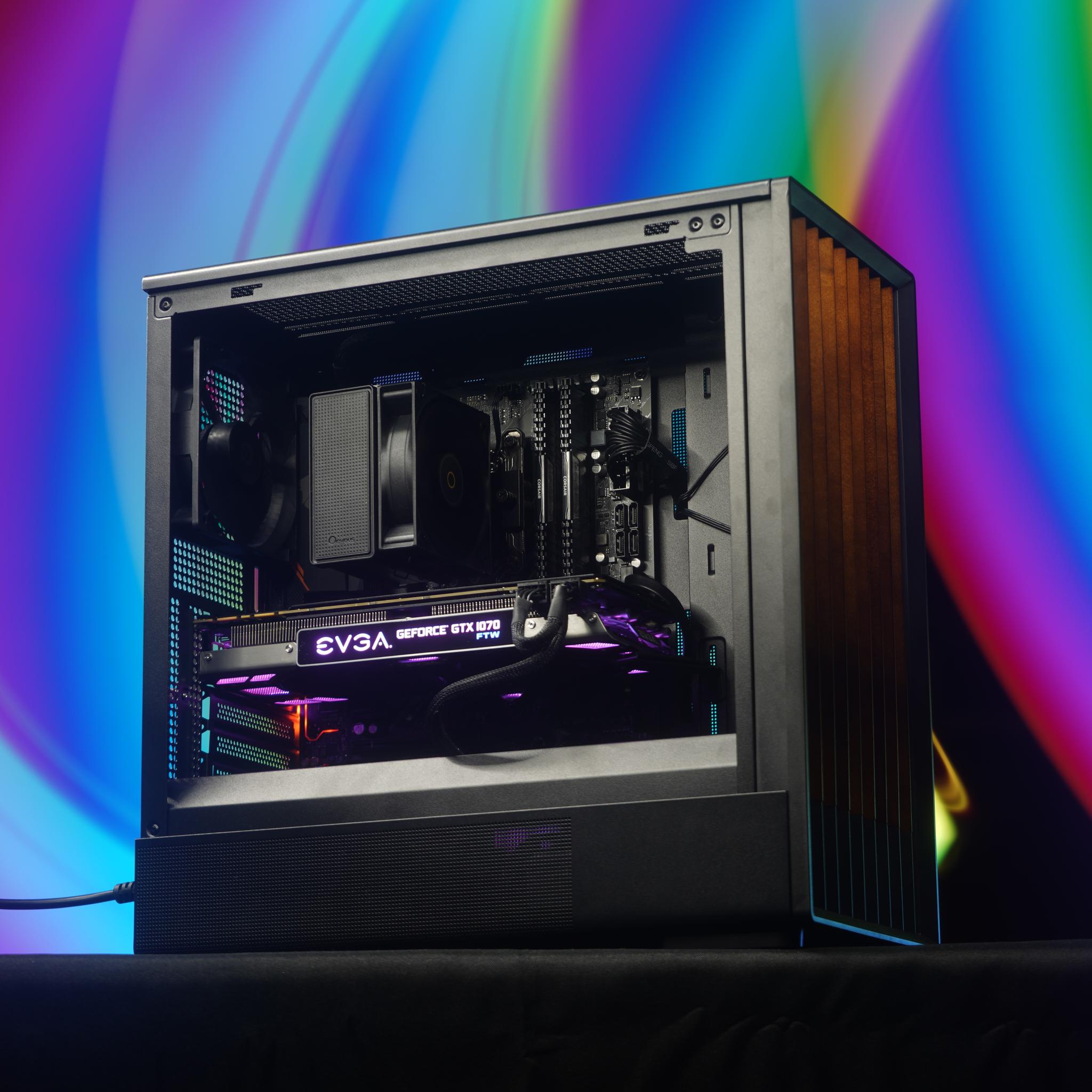 🌲🪵WOODY - Budget Gaming PC | GTX 1070 | intel i5 | 512GB M.2 | 16GB Ram 🪵🌲