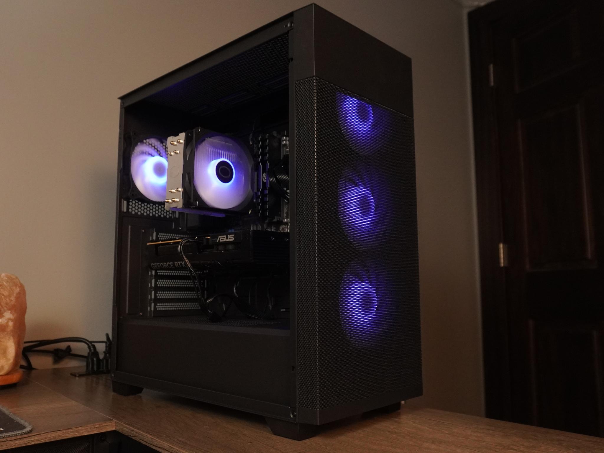 🖤STEALTH🖤 RTX 5060 💚 GAMING MACHINE 🧡 Ryzen 5 5500 | 32GB | 1TB | WIFI