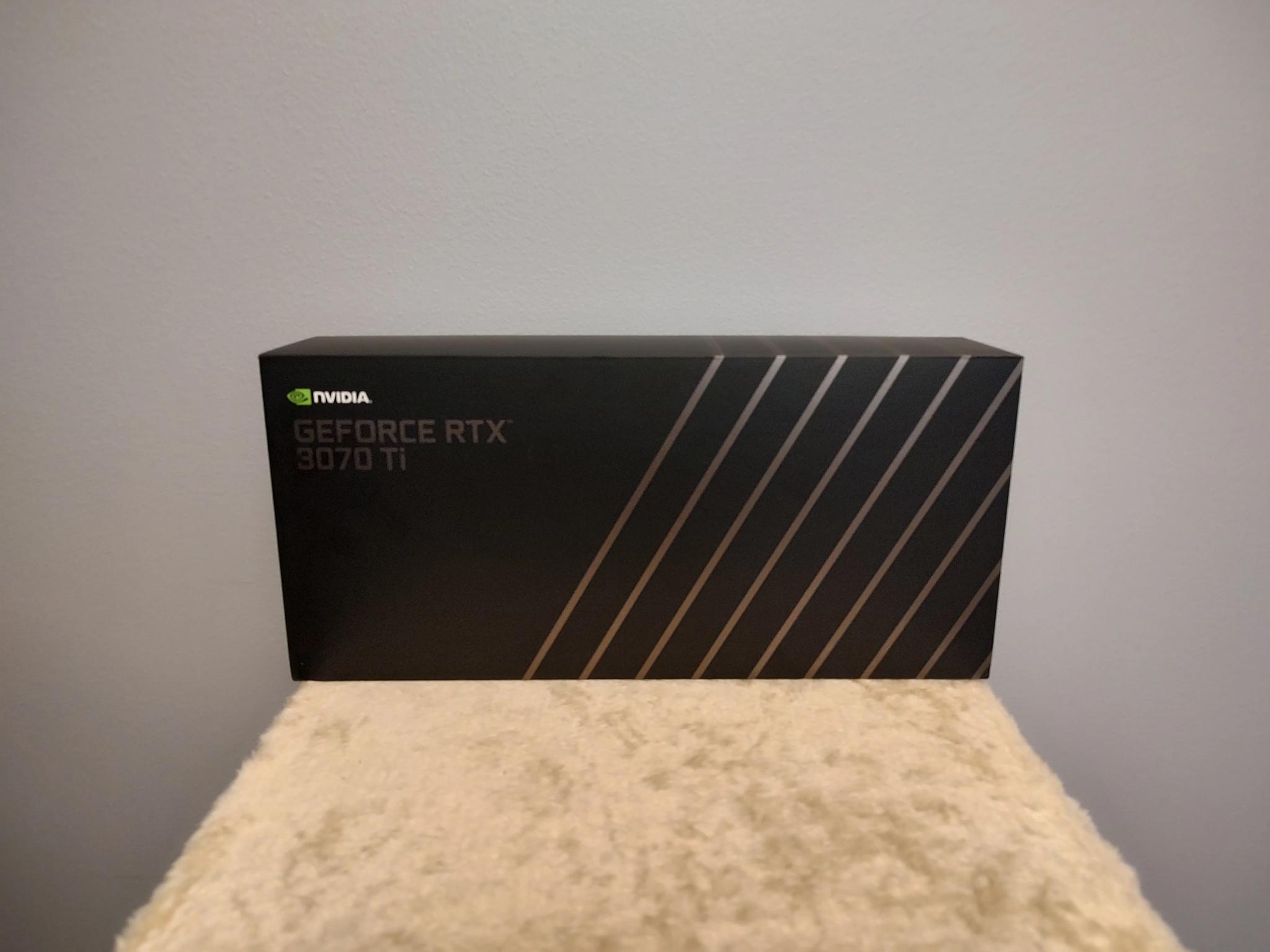 NVIDIA 3070 Ti FOUNDERS with CORSAIR TYPE 4 COMPATIBLE PSU CONNECTOR