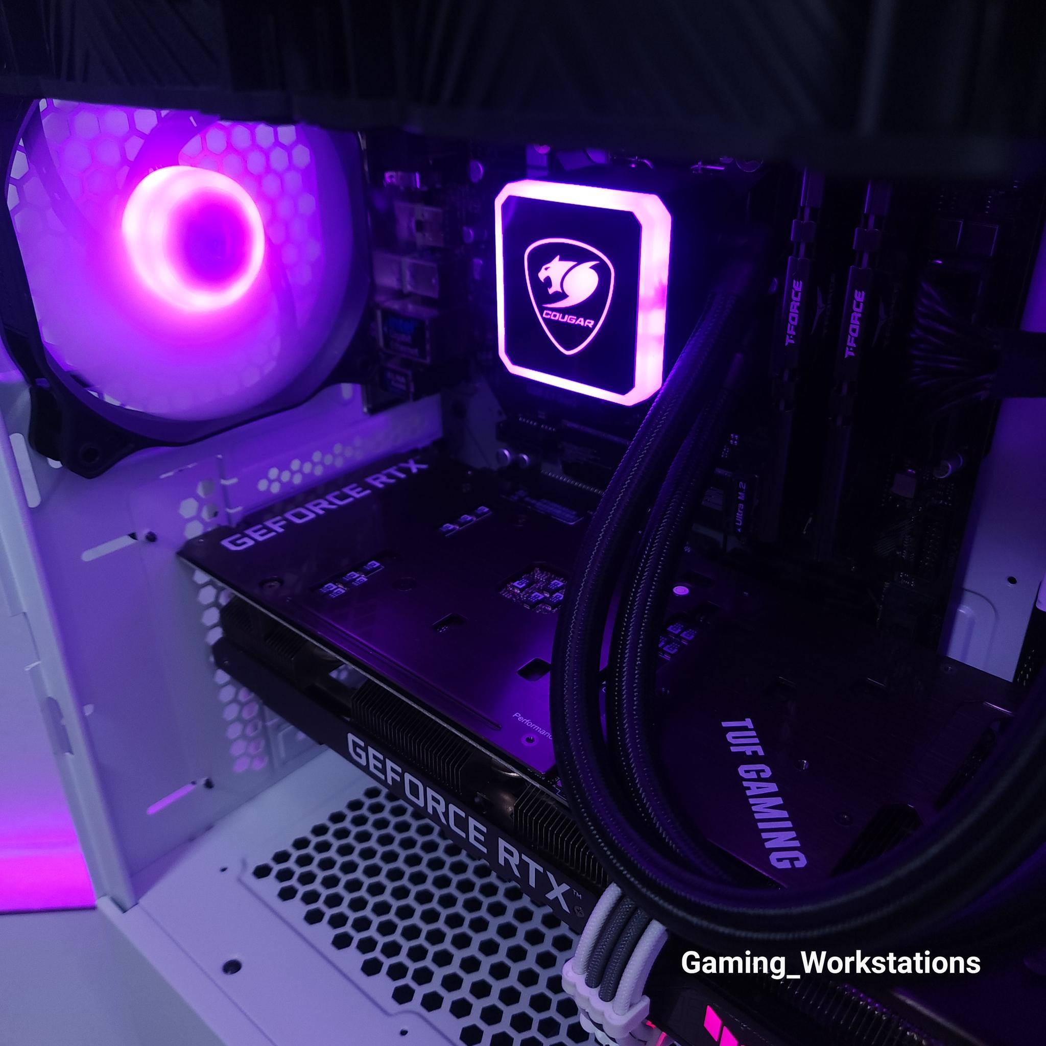 💜🤍RTX 3060Ti // Core i7 9700K // 16GB 3200MHz // 1TB NVMe Gen 3
