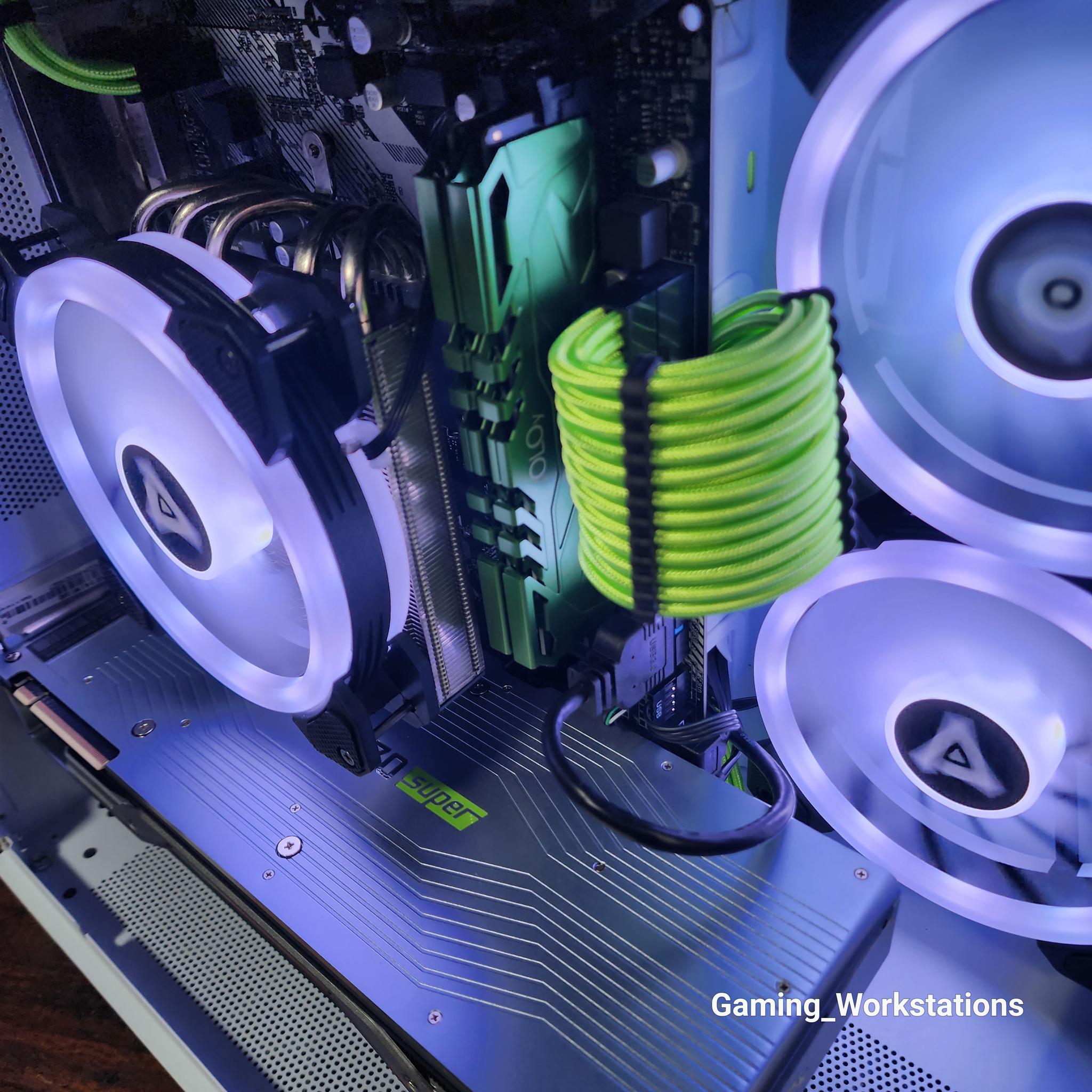 🤍💚🤍 AMD Ryzen 5 3500X // Nvidia GeForce RTX 2070 Super 8GB // OLOy 16GB 3200MHz