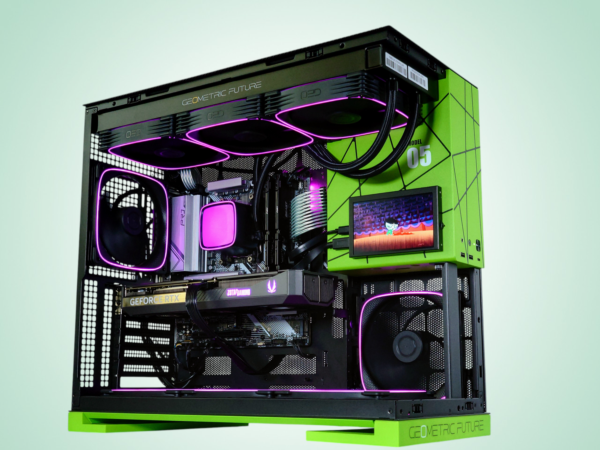 💚 👧Buttercup🌪️ Nvidia RTX 5070 12GB🌪️ AMD Ryzen 7 7700X🌪️ 32GB DDR5🌪️ 1TB NVME