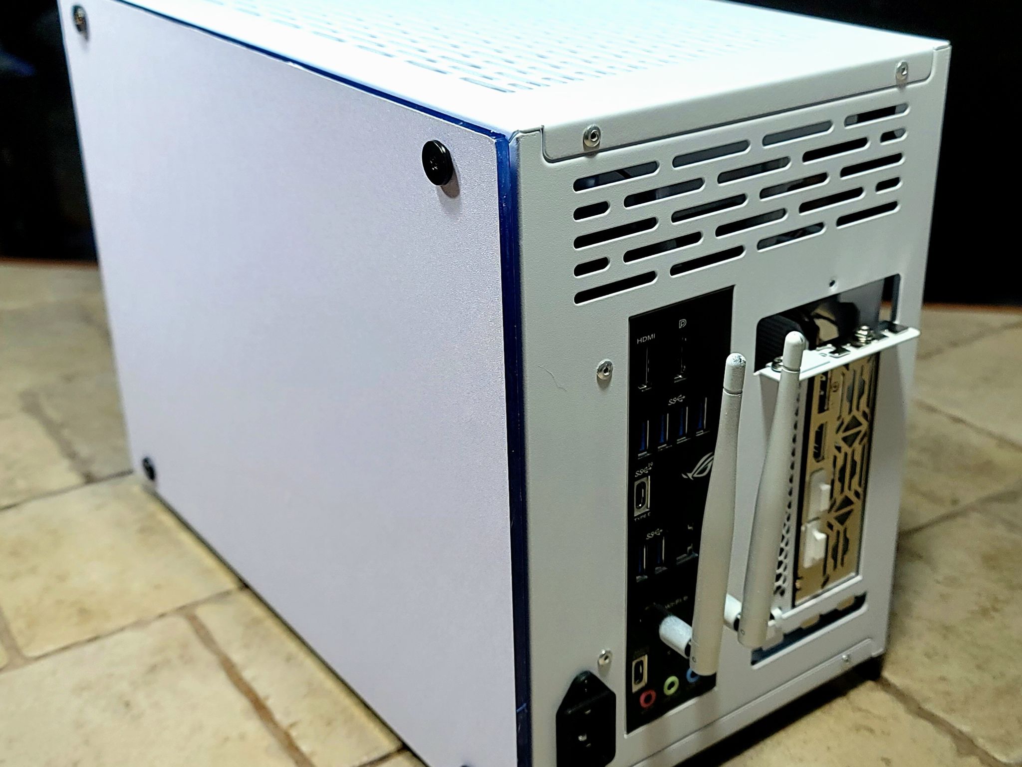 Blue Ice--i5 10600KF, RX 7600, Strix B460I, 64Gb RAM, 2TB SSDs, 240mm AIO, WiFi/BT