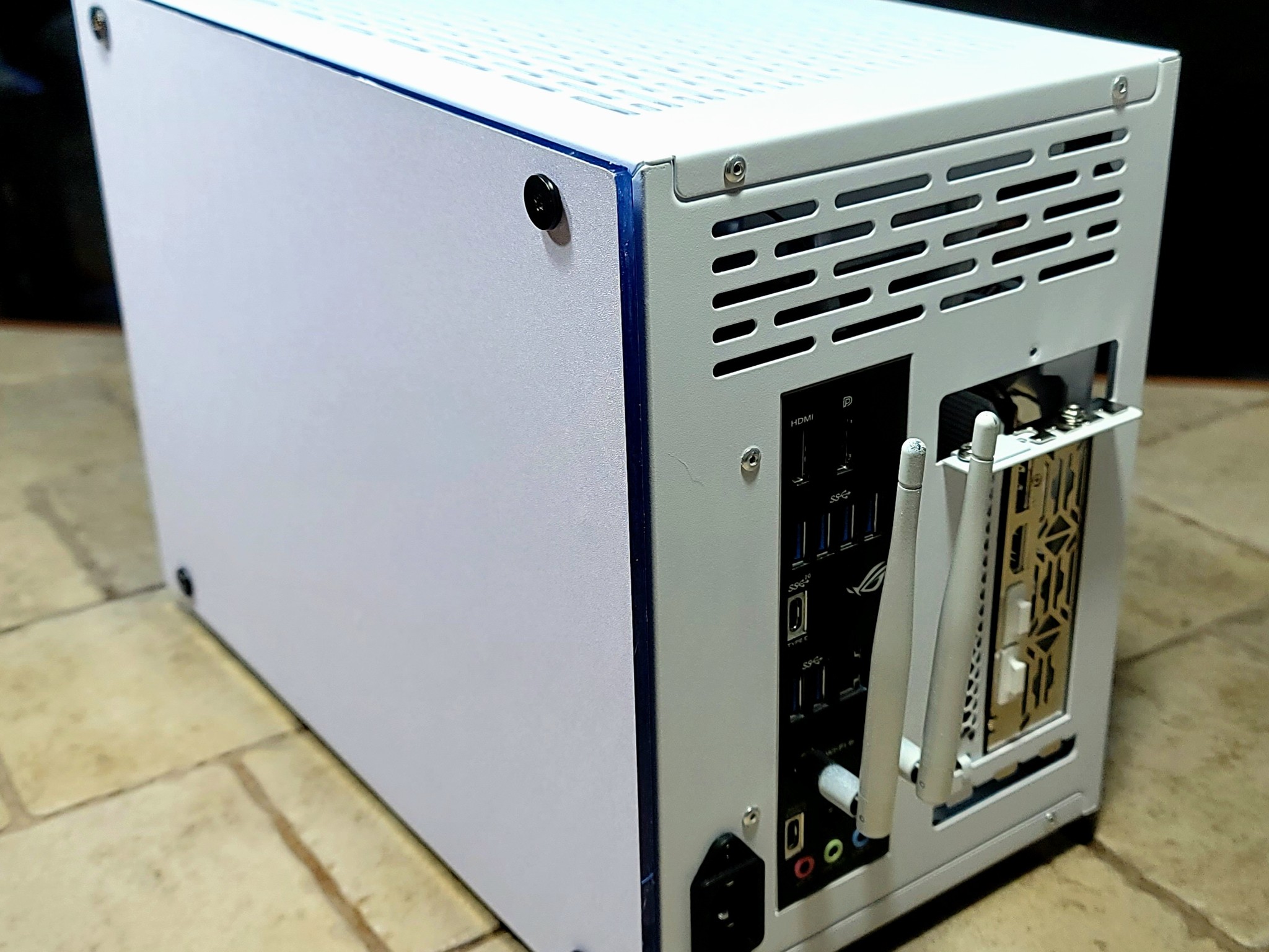 Blue Ice--i5 10600KF, RX 7600, Strix B460I, 64Gb RAM, 2TB SSDs, 240mm AIO, WiFi/BT