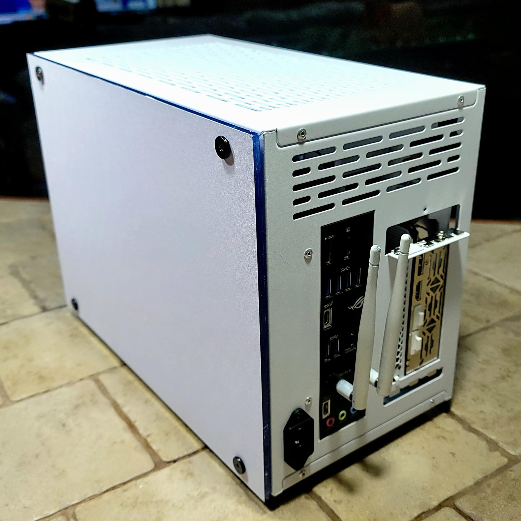 Blue Ice--i5 10600KF, RX 7600, Strix B460I, 64Gb RAM, 2TB SSDs, 240mm AIO, WiFi/BT