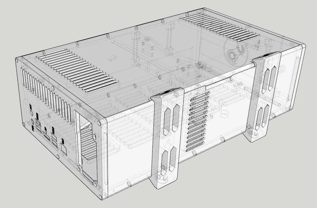 ASRock AMD BC-250 Case - Original Black
