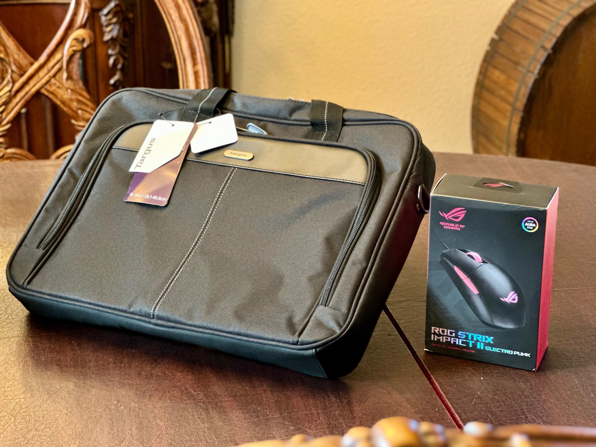 ASUS ROG Zephyrus M16 16” 240Hz 1600p RTX 4070 13900H 32GB Gaming Laptop w/ Mouse and Bag