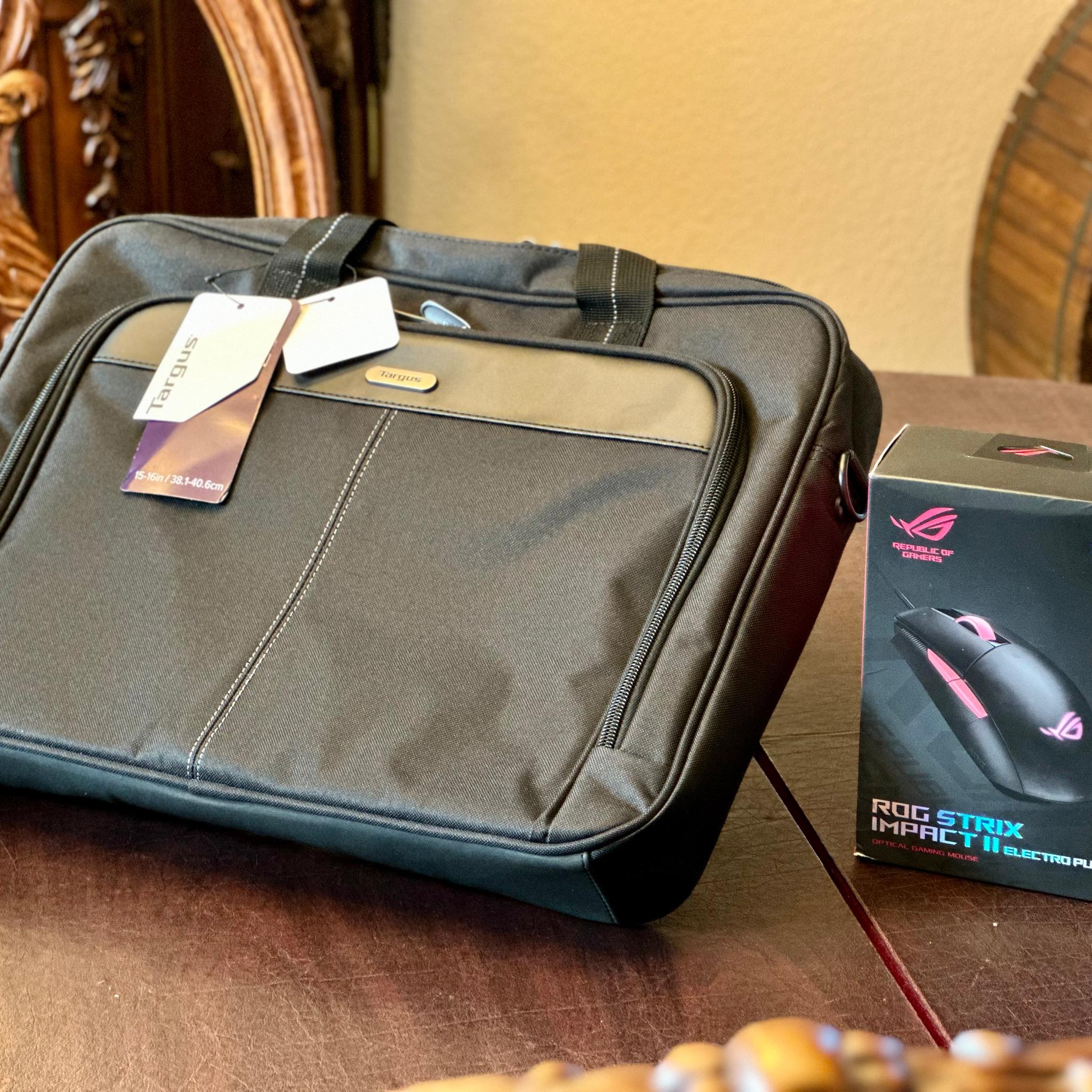 ASUS ROG Zephyrus M16 16” 240Hz 1600p RTX 4070 13900H 32GB Gaming Laptop w/ Mouse and Bag