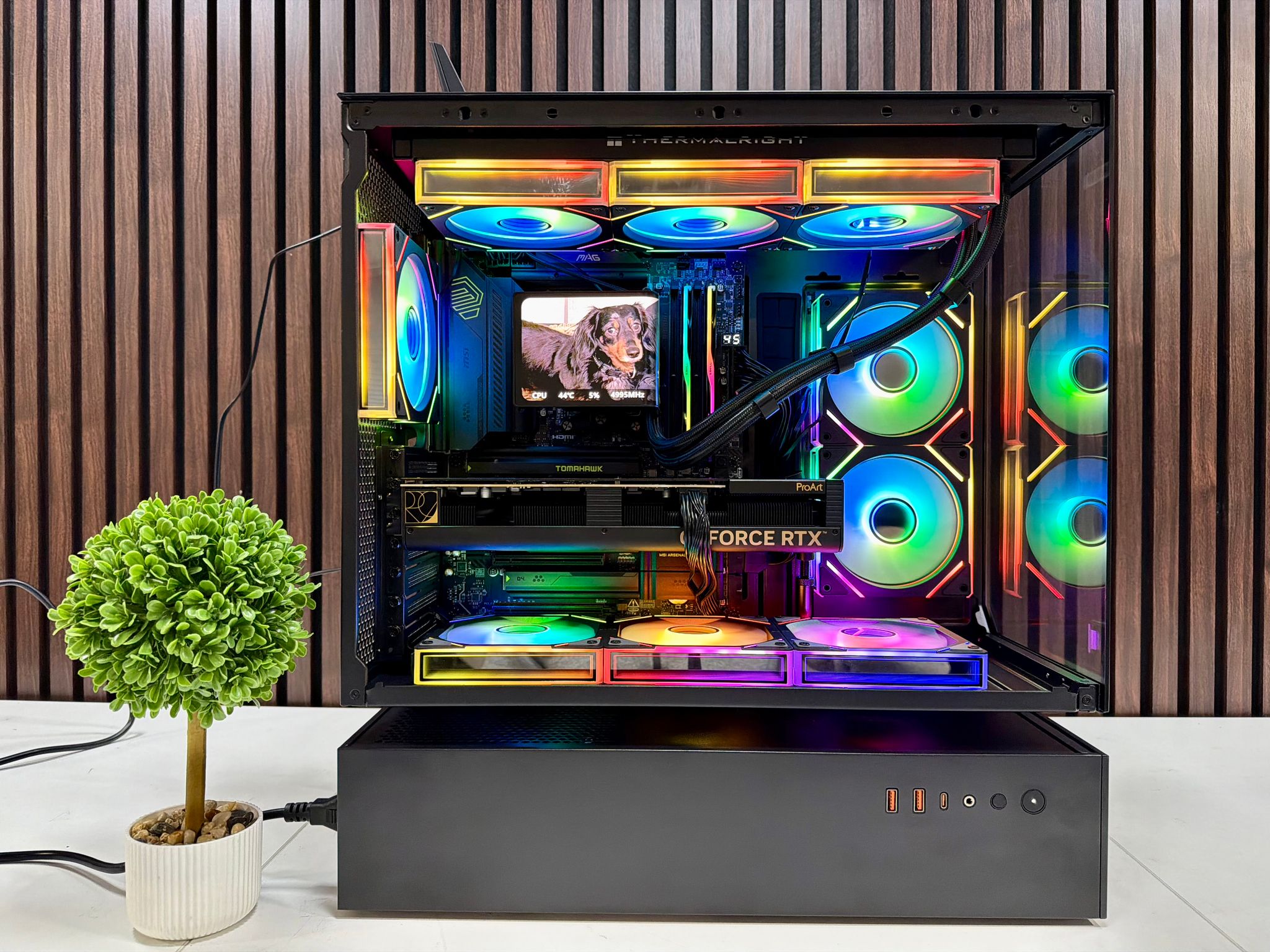 RTX 4080 Super | Ryzen 9850X3D | 32GB DDR5 | 2TB M.2 | 1300 Watt Gold PSU | LCD AIO