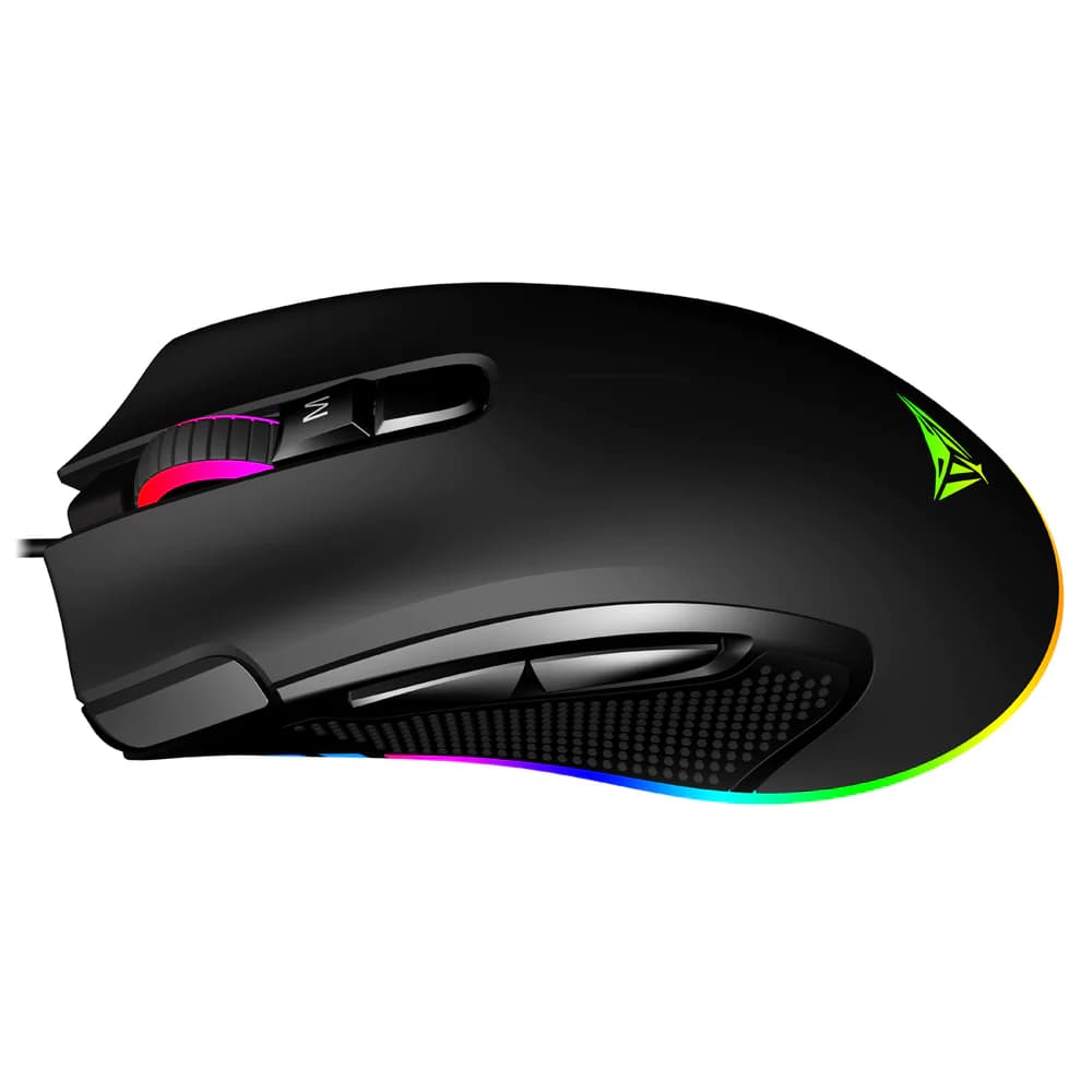 Patriot Viper V551 Gaming Mouse - 12,000 DPI Pixart Optical Sensor | Braided Cable | PTFE Foot Pads