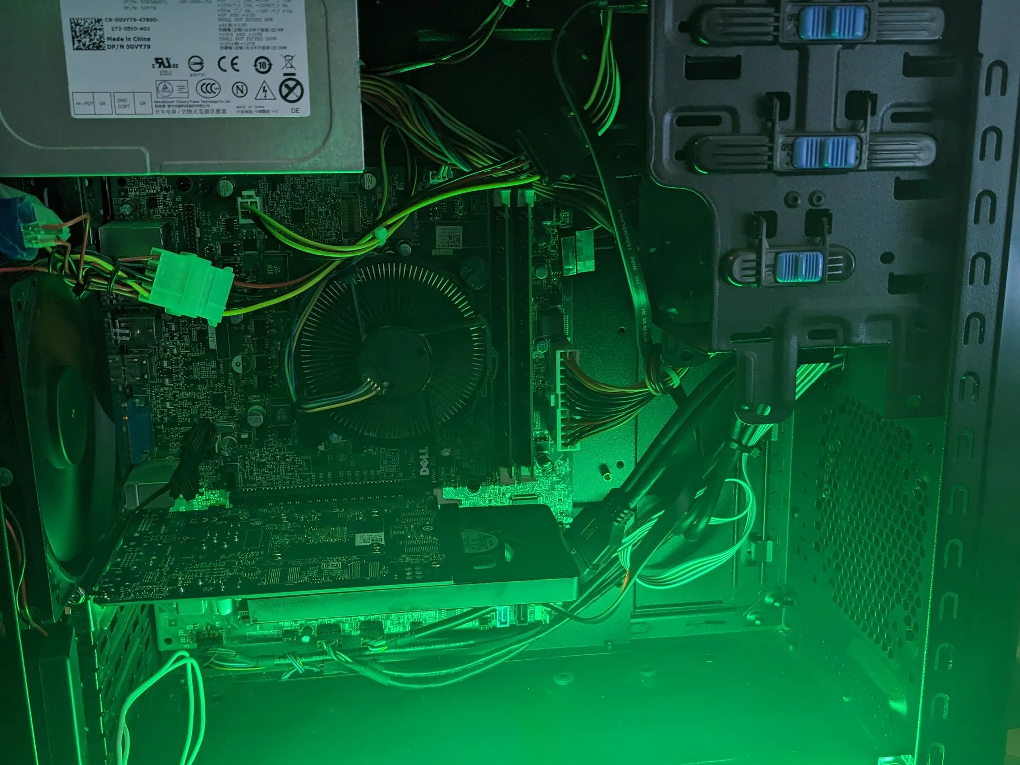 FREE SHIP|| "Green Machine"|| i5-2320, GTX 645 1GB, 16GB RAM, 480GB SSD, Win10, Wifi