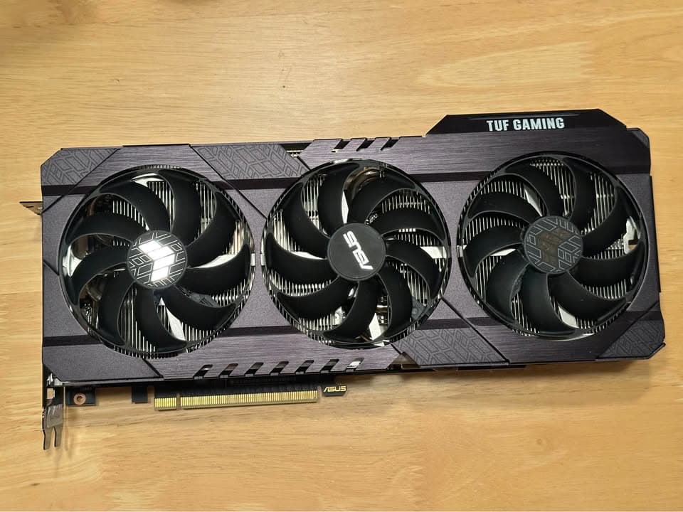 ASUS RTX 3080 TUF GAMING OC Edition Graphics Card- PCIe 4.0, 10GB GDDR6X