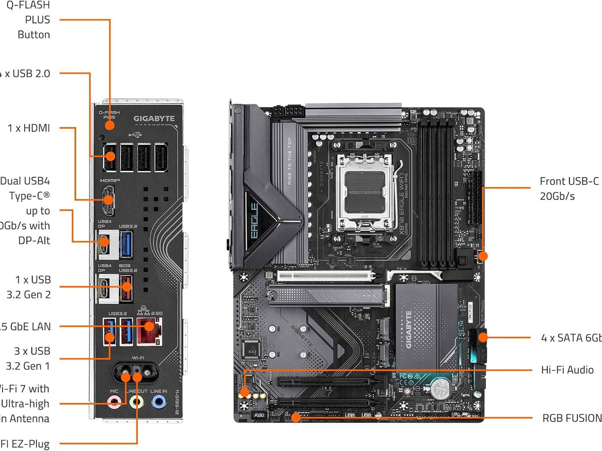 Radeon RX 9070 XT Custom Gaming PC - Ryzen 7 7800X3D, 32GB RAM, 2TB NVMe SSD