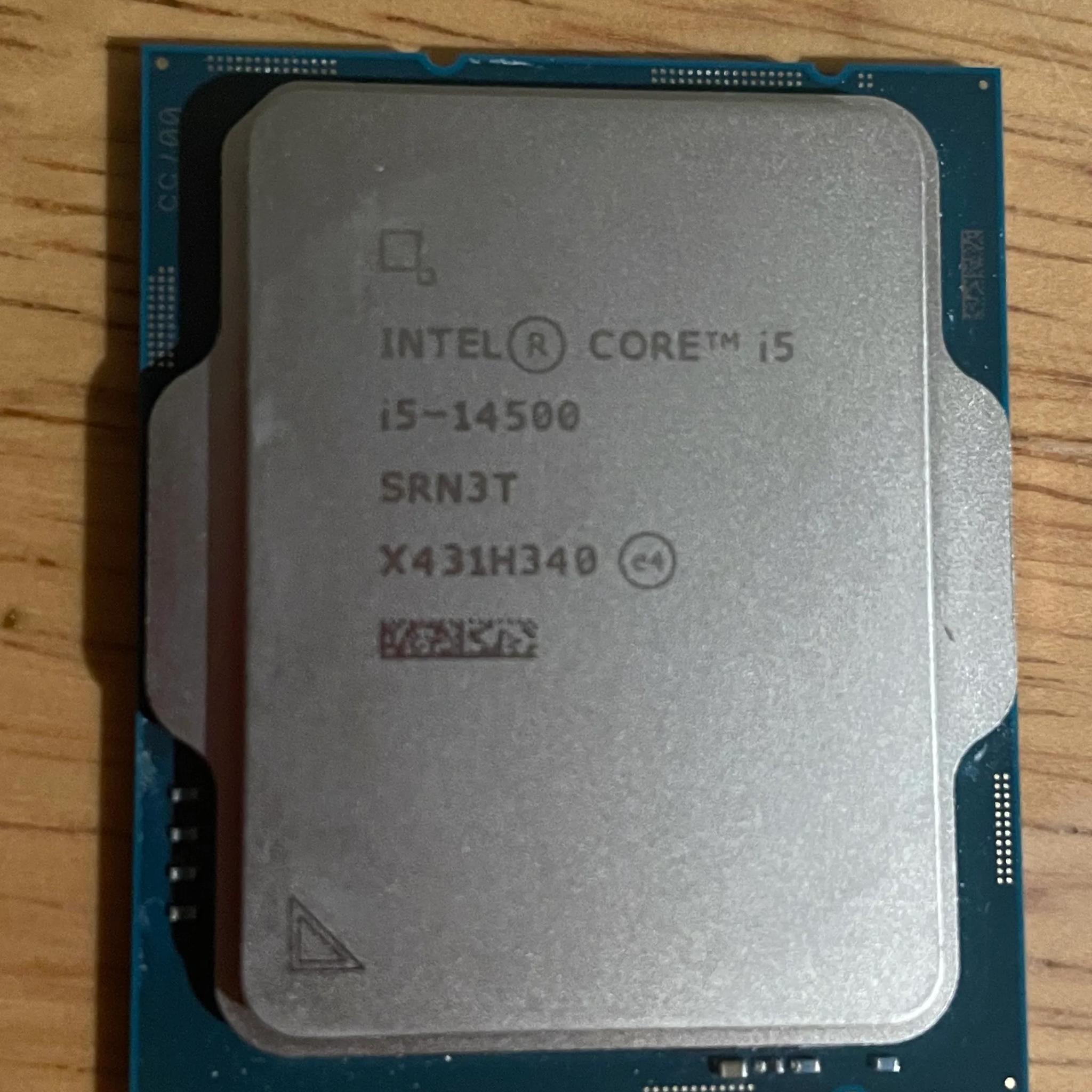 Intel Core i5-14500 w/ cooler (free 16GB DDR5 5600MT)