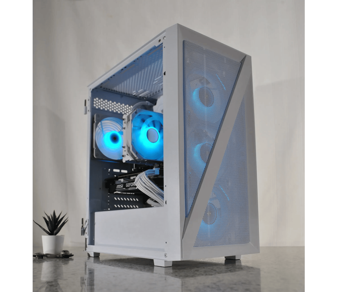 🔥 Snowstrike Gaming PC | RTX 2070 Super | Ryzen 5 5500 | 1TB SSD