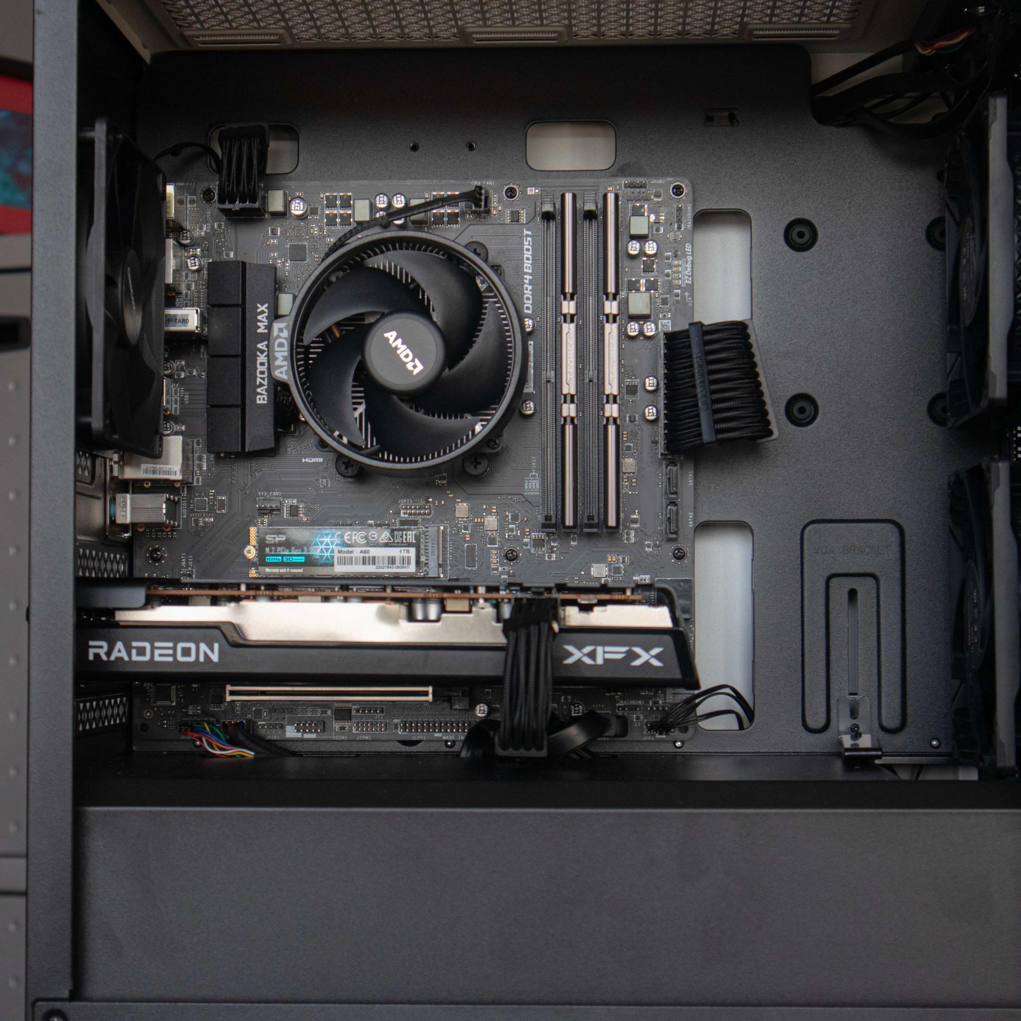 Ryzen 5 4500 / RX 6600XT Mid Range PC Build