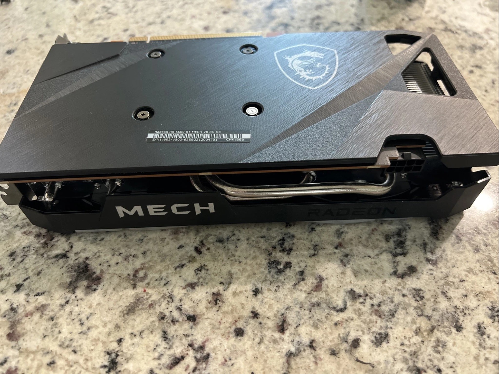MSI Mech2x RX6600 8gb
