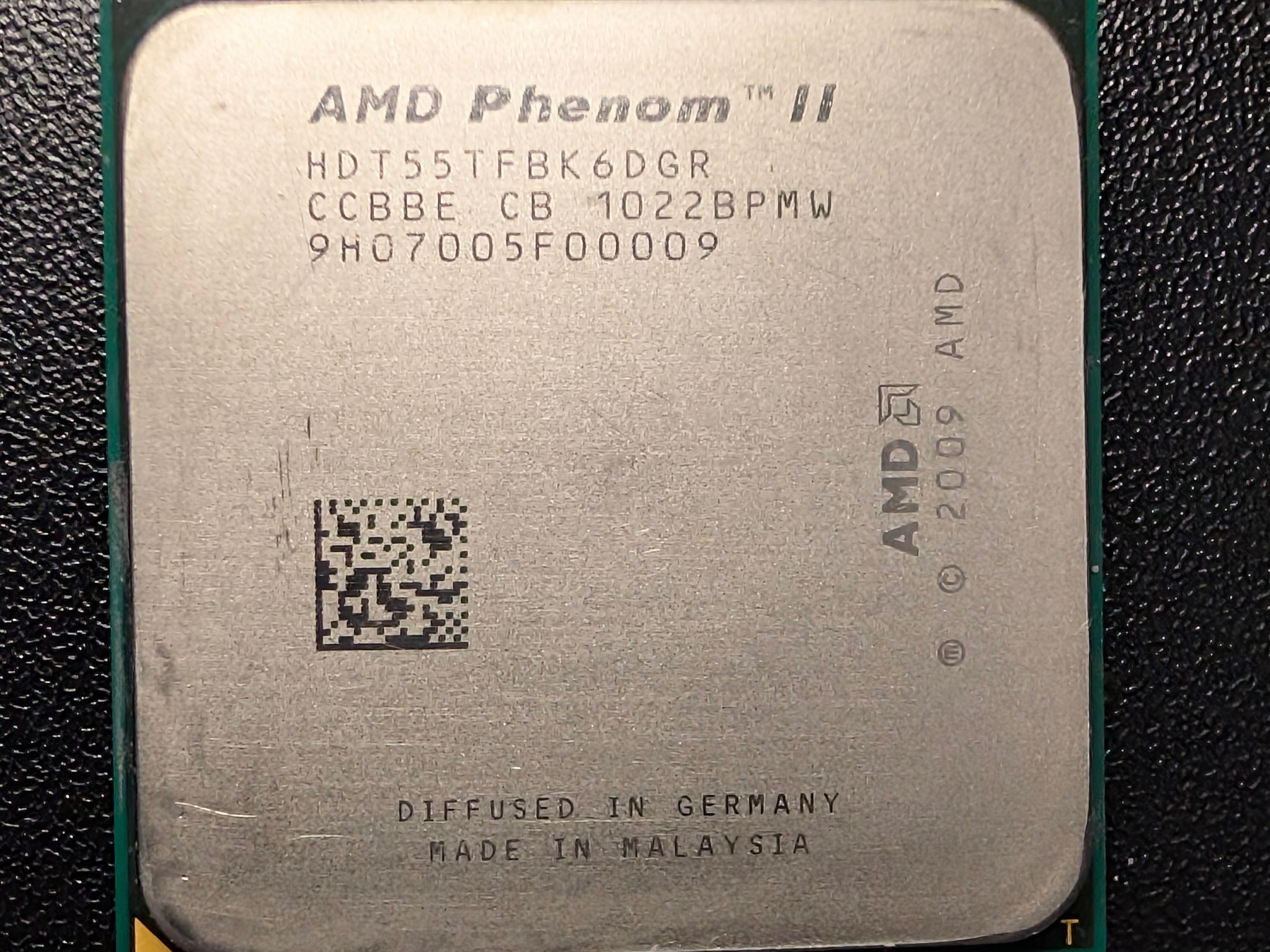 AMD Phenom II X6 1055T CPU Six Core 2.8GHz 6MB 125W Socket AM3
