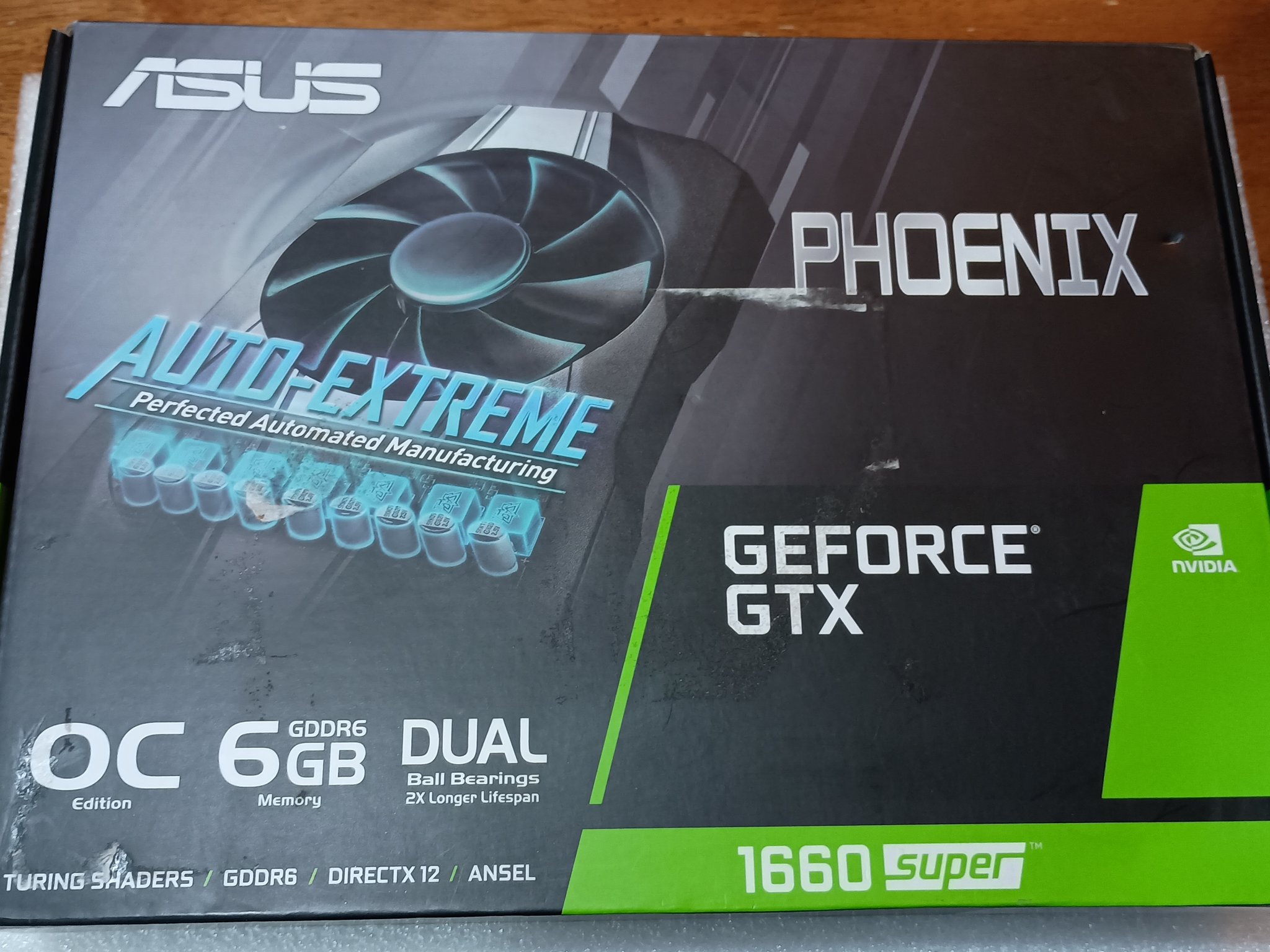 Asus Phoenix OC GeForce GTX 1660 SUPER 6GB