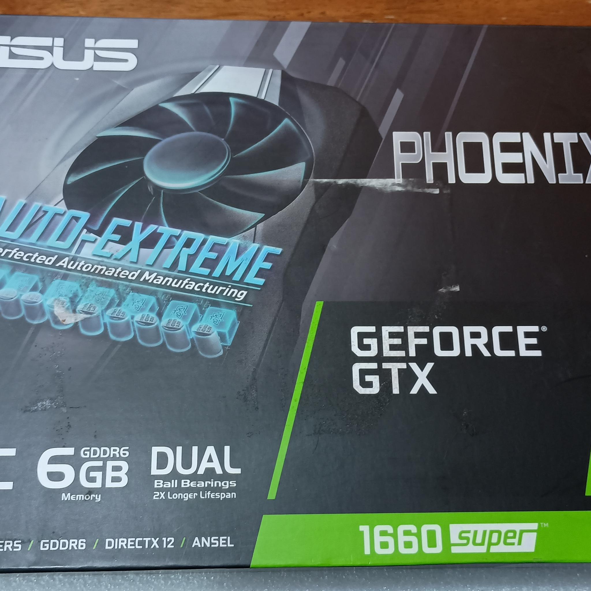 Asus Phoenix OC GeForce GTX 1660 SUPER 6GB