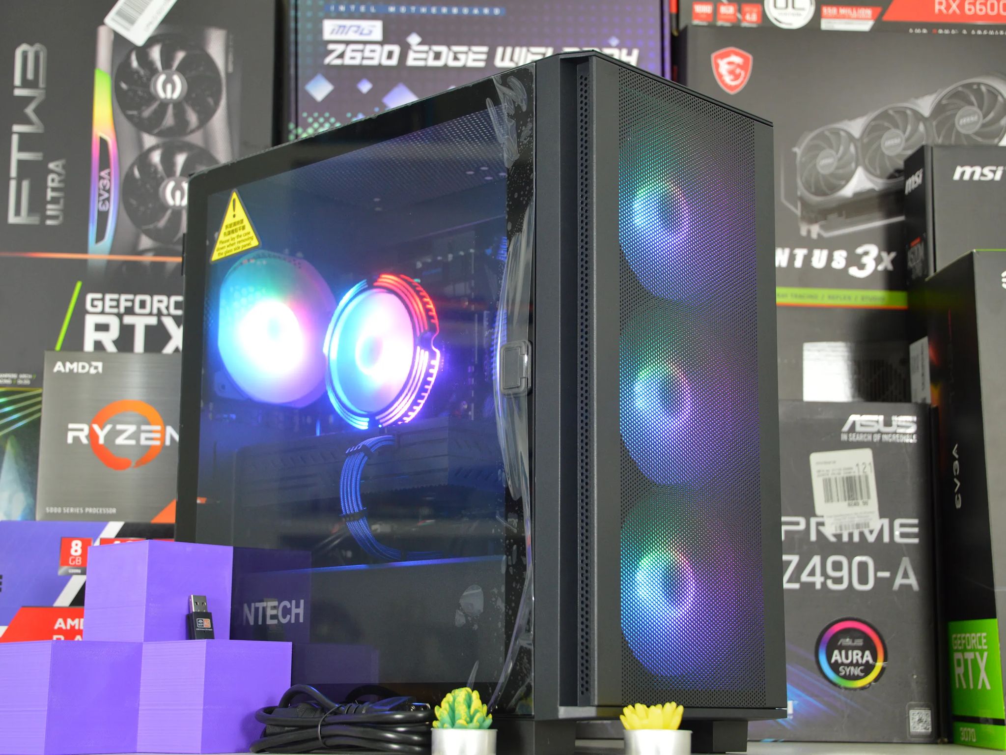 🔵⚫️| RX 580 8GB | INTEL XEON E5 2670 V3 | 16GB RAM | 512GB SSD + 1TB HDD | Midnight Cobalt |