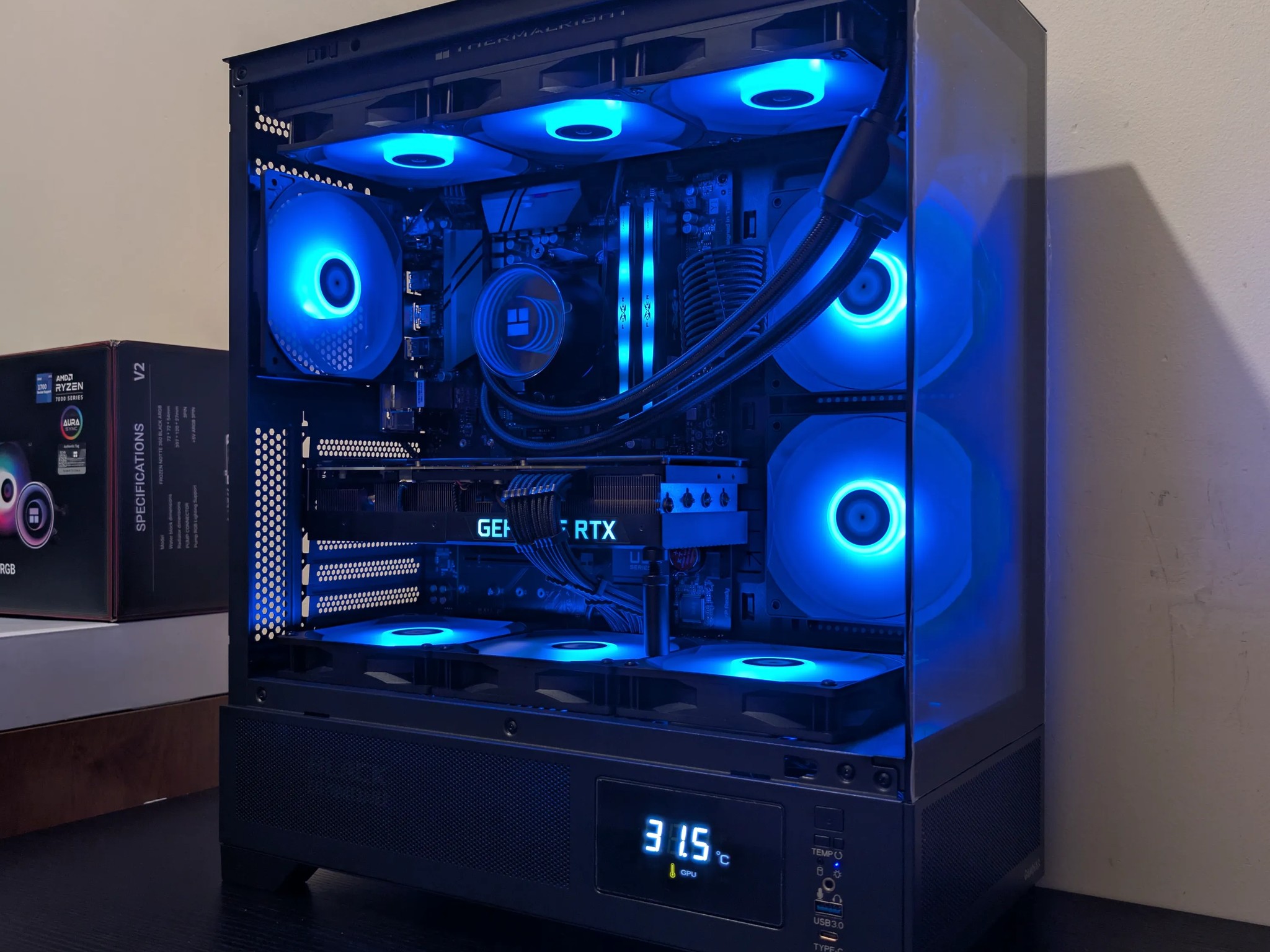 🐦‍⬛ 1440p Gaming Beast | RTX 3080 | Ryzen 7 5800X | 1TB SSD | 32GB RAM | WiFi & Bluetooth 🐦‍⬛