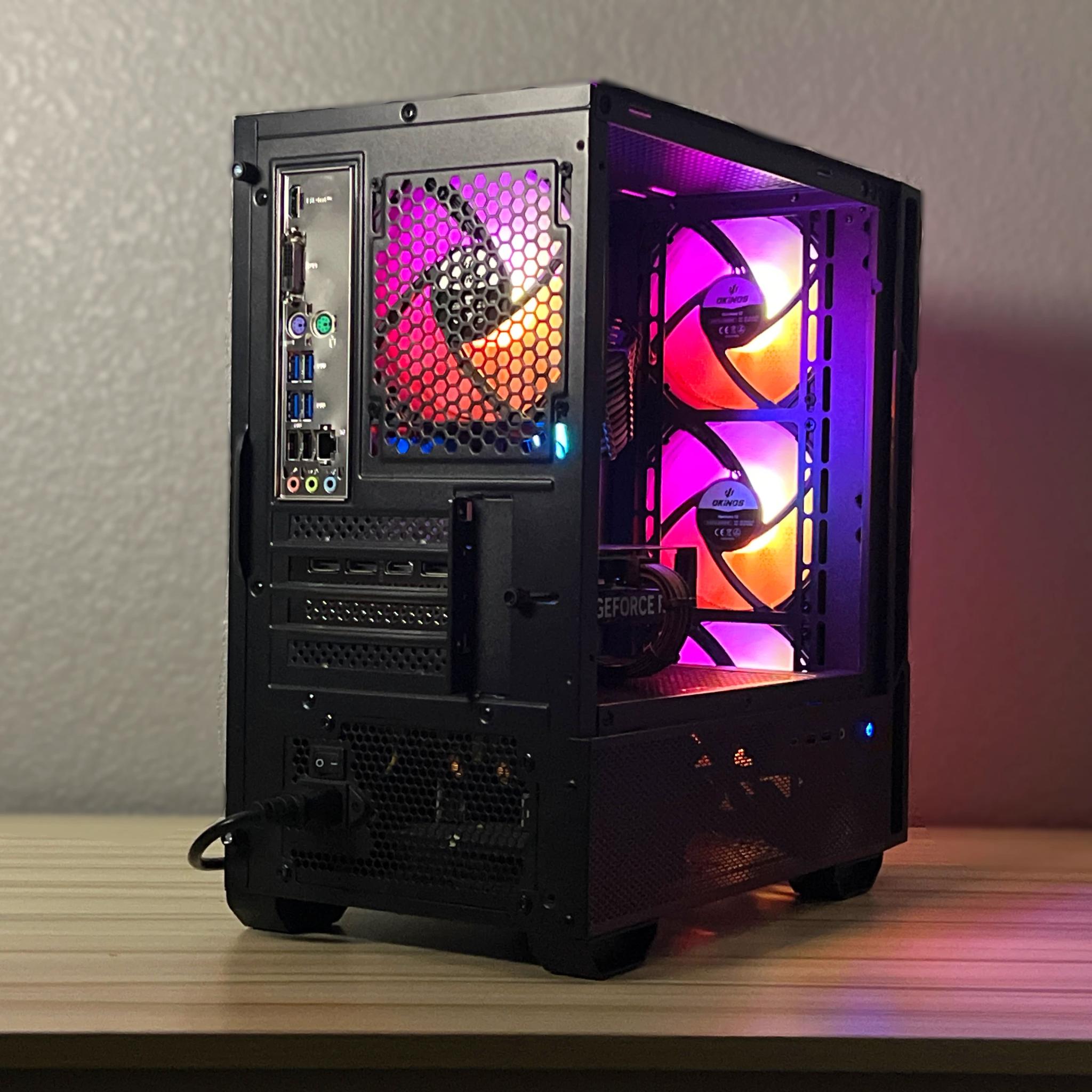 🔥 RTX 4060 Performance Gaming PC - Ryzen 5 4500, 16gb, 1tb NVME
