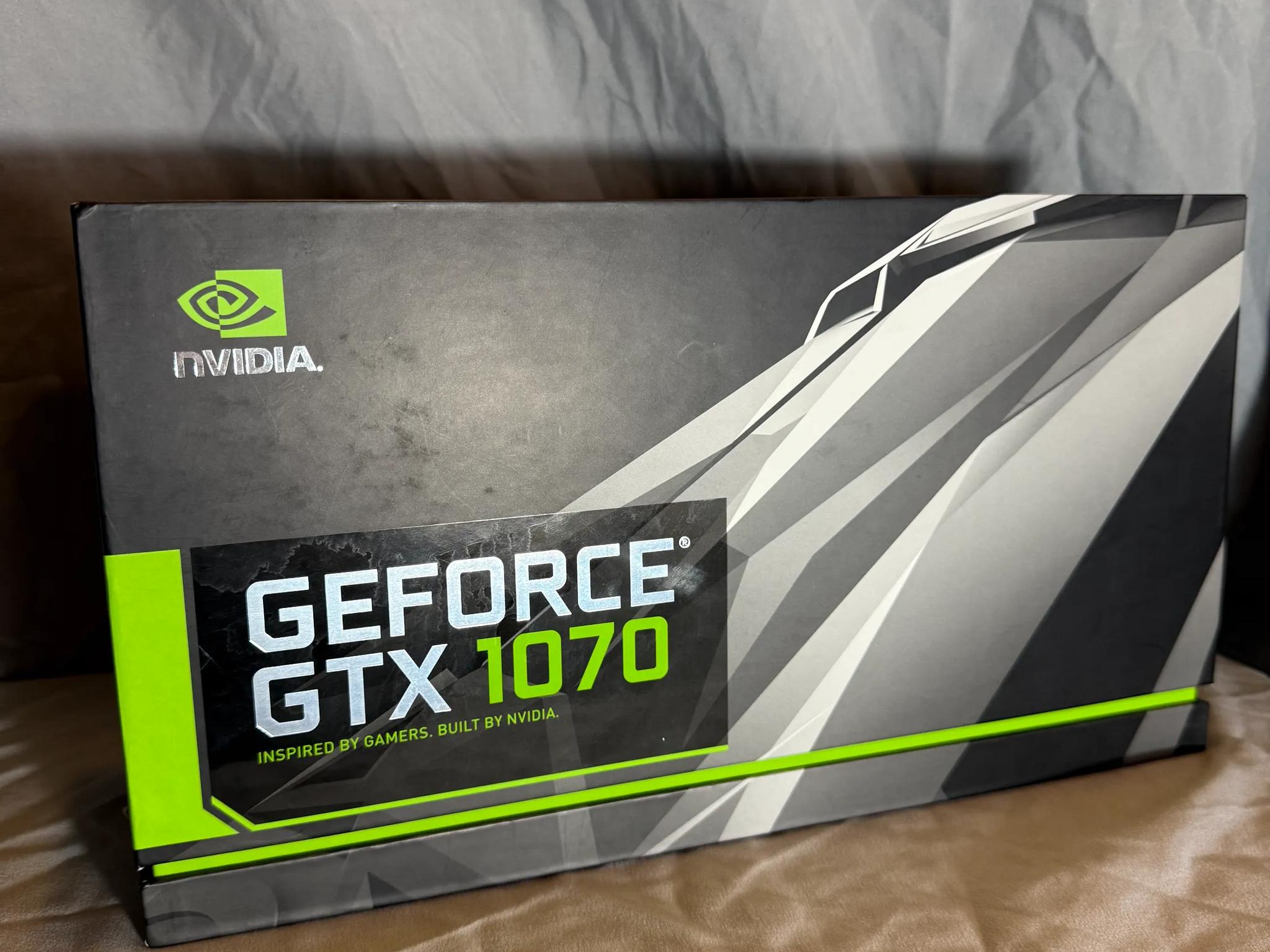 NVIDIA GeForce GTX 1070, 8GB, used, good condition, Founders Edition