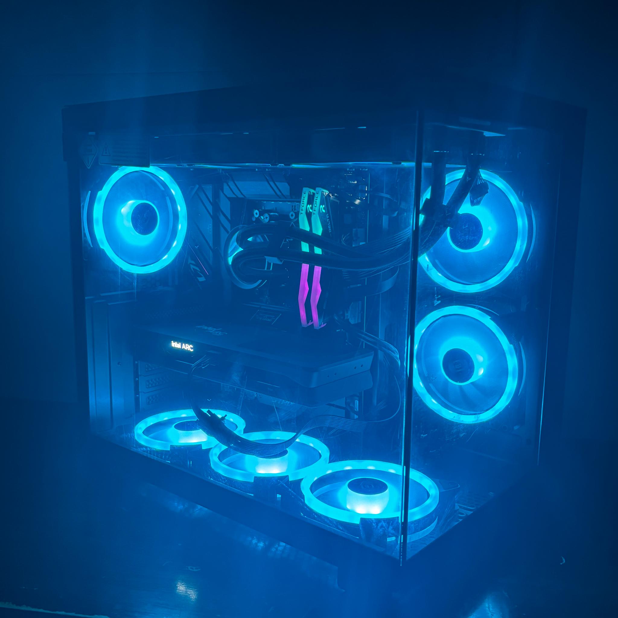 Entry AM5 1080p & 1440p Gaming PC | LE Arc B580 12 GB | Ryzen 5 7600x | 100% Set Up & Ready to Play