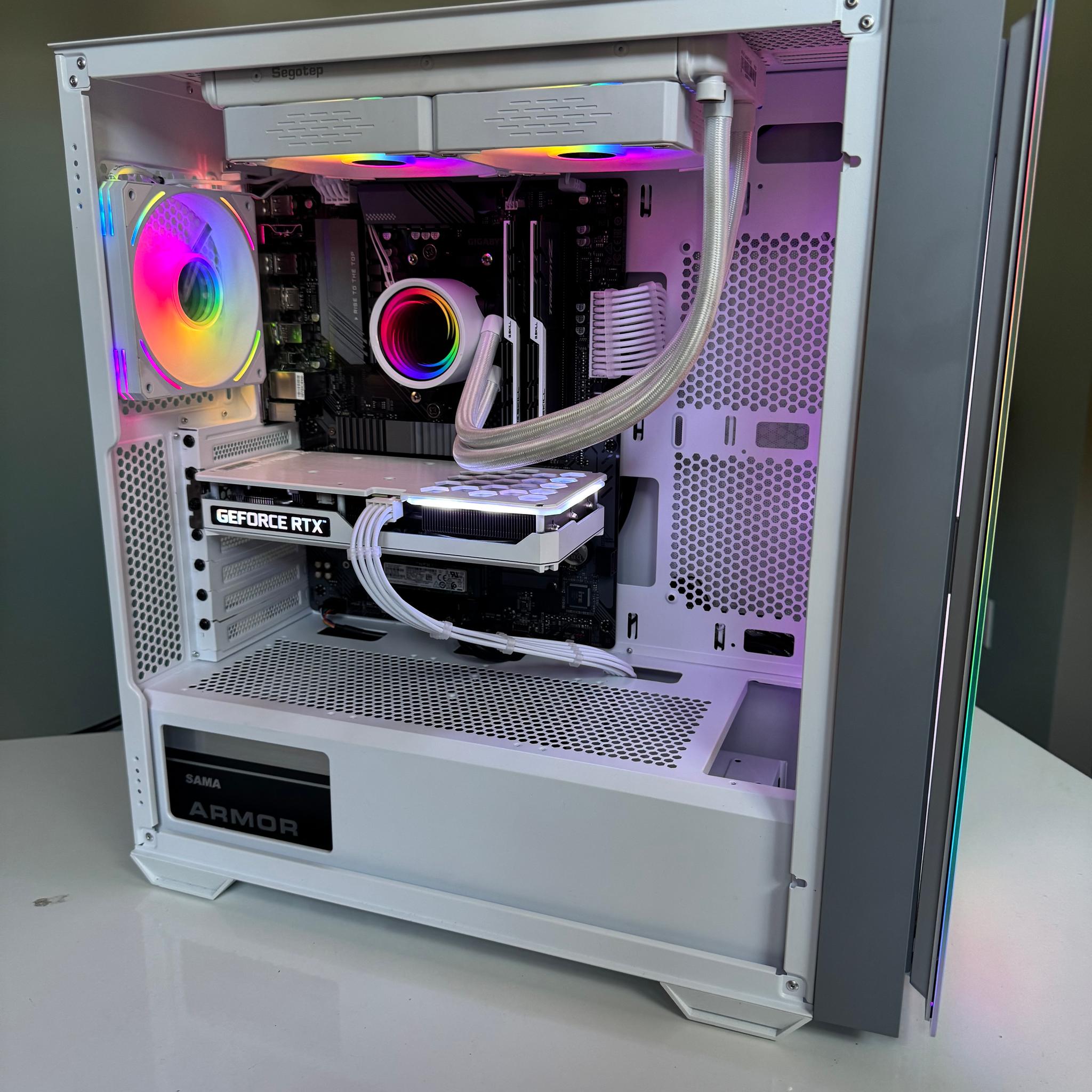 Infinity Frost | Custom Gaming PC | 3060 TI - R5 3600 - 16GB Ram - 512 Nvme