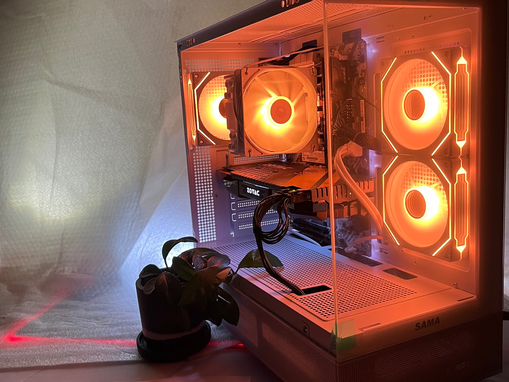 ❄️CUSTOM WHITE GAMING PC 🧊GTX 1070❄️i3 6100t🧊